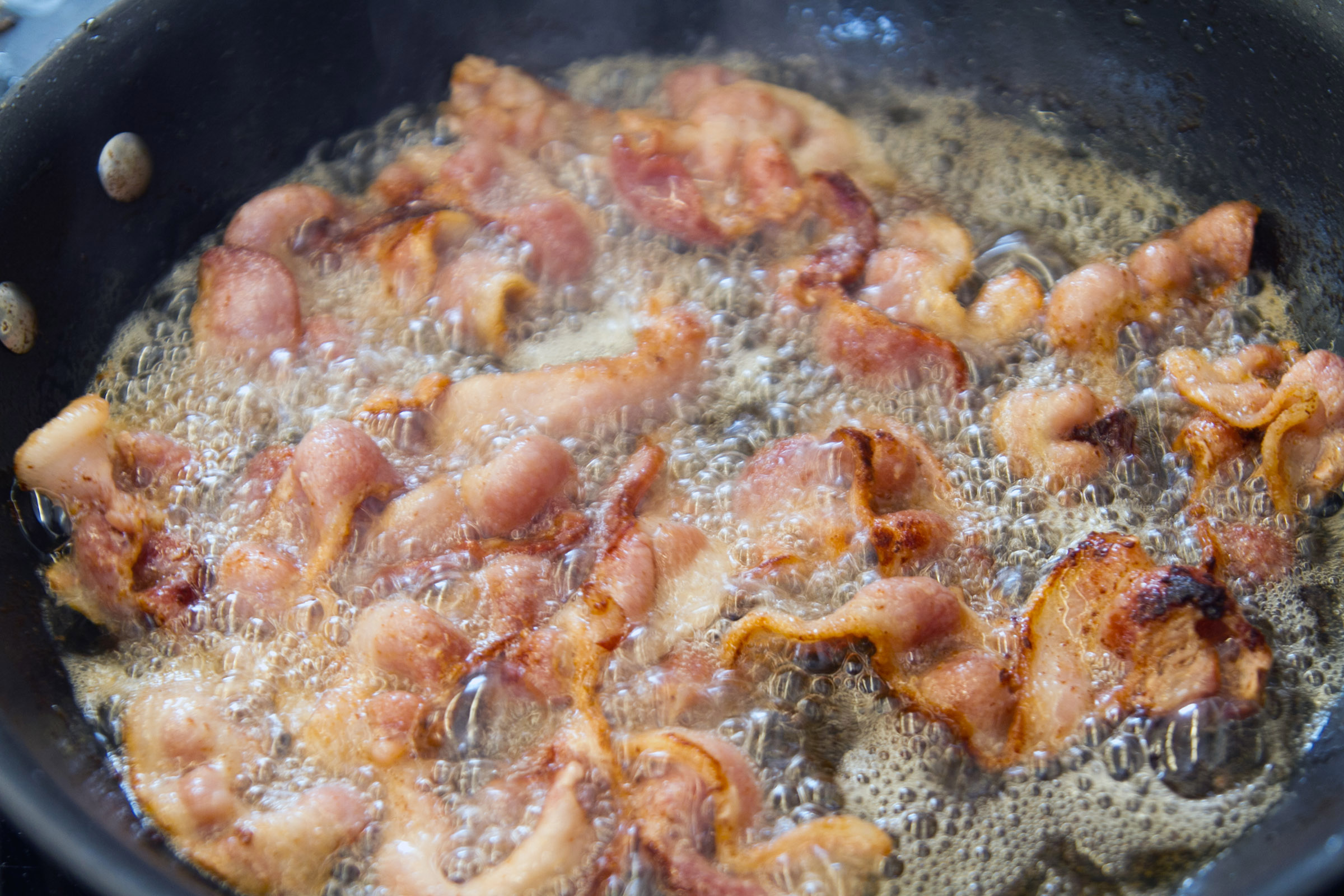 Bacon, Pork, Hot, Macro, Meat, HQ Photo