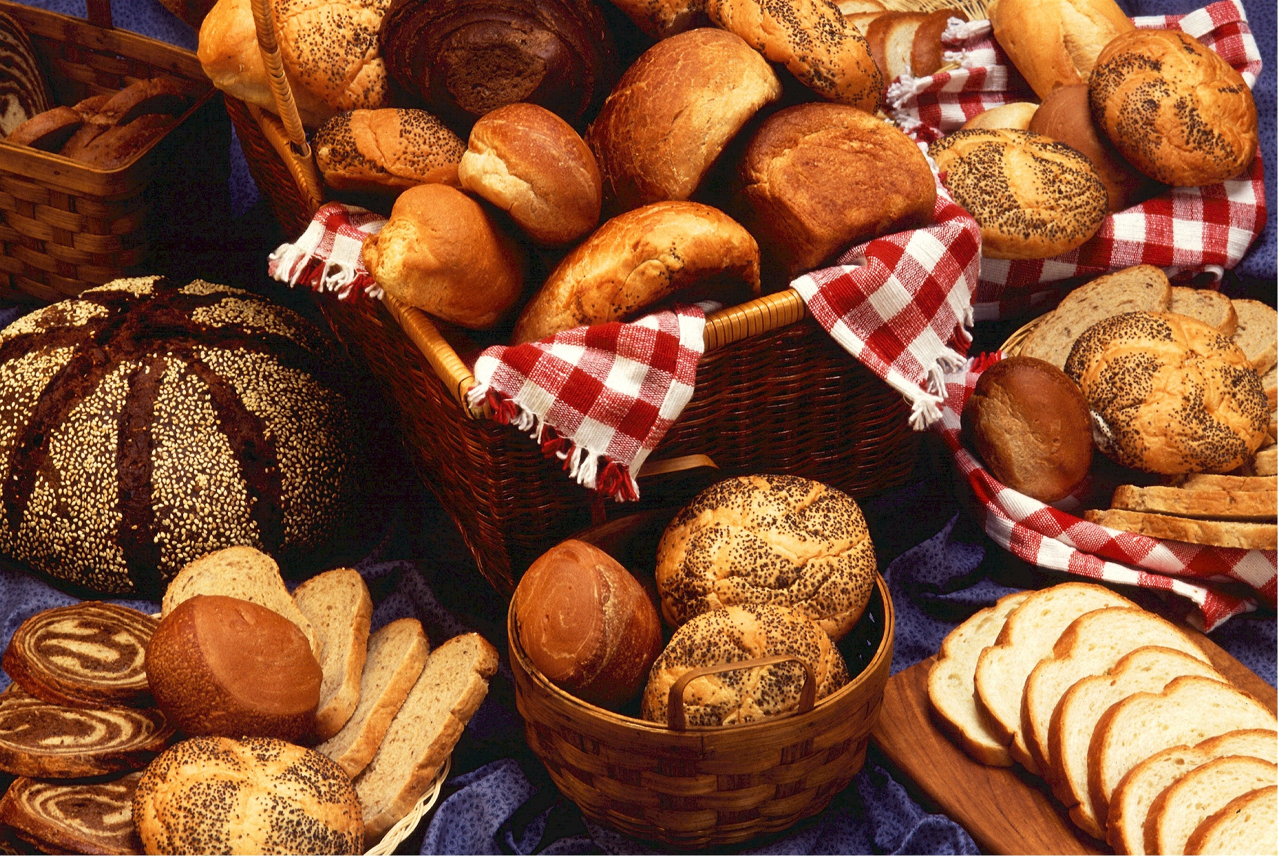 Baked bread photo