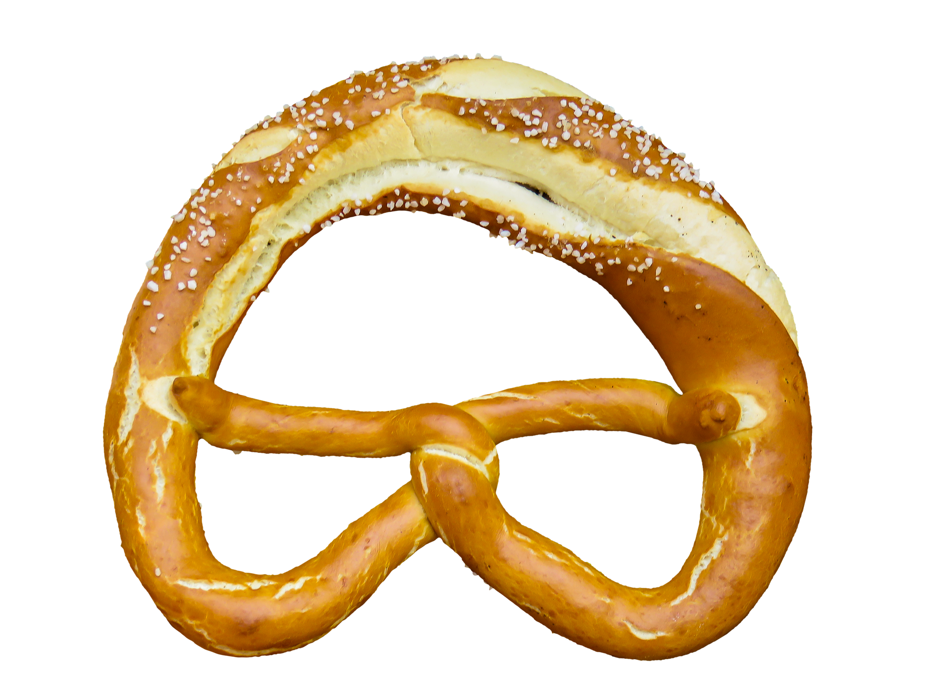 Baked pretzel photo