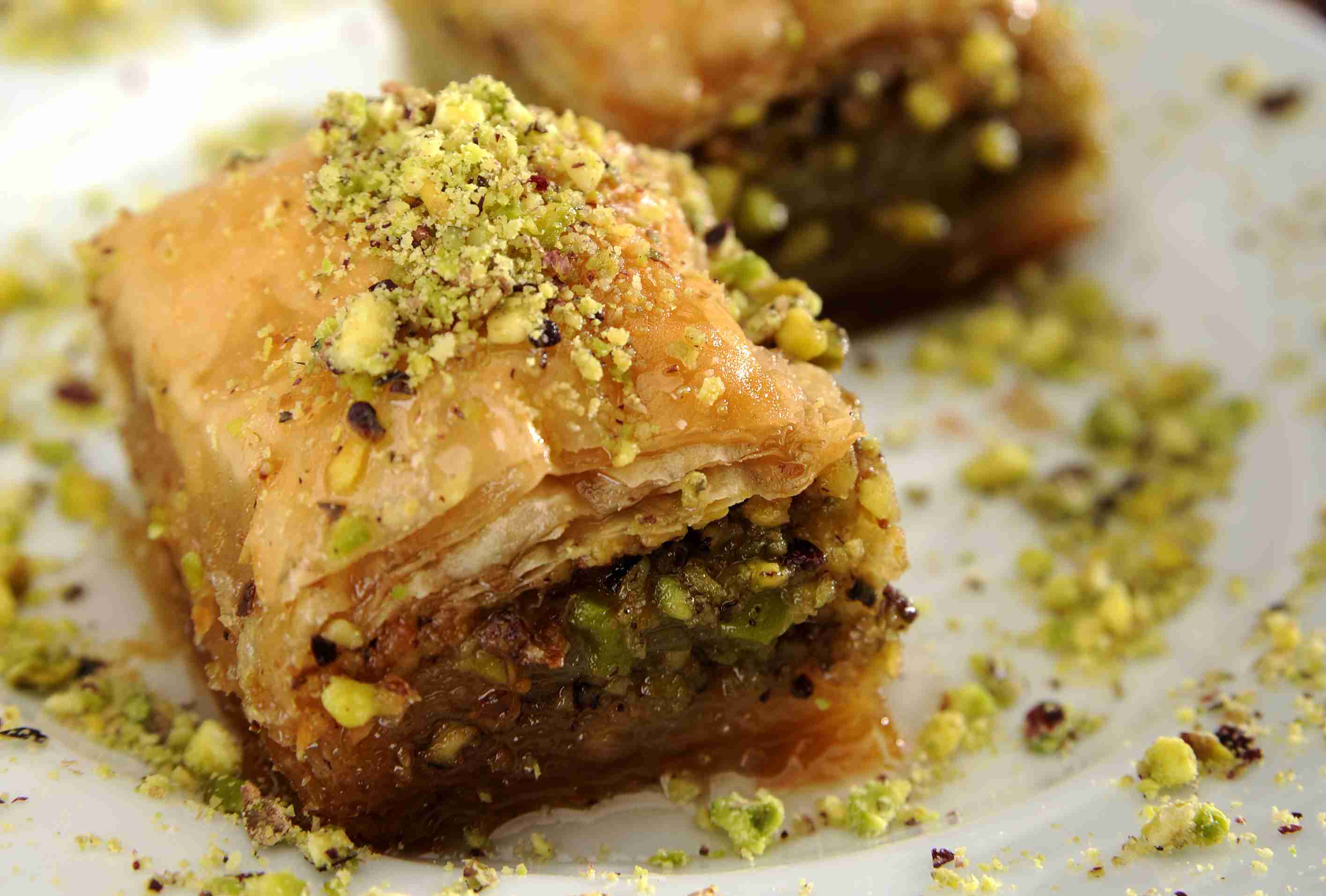 Middle Eastern Pistachio Baklava Recipe