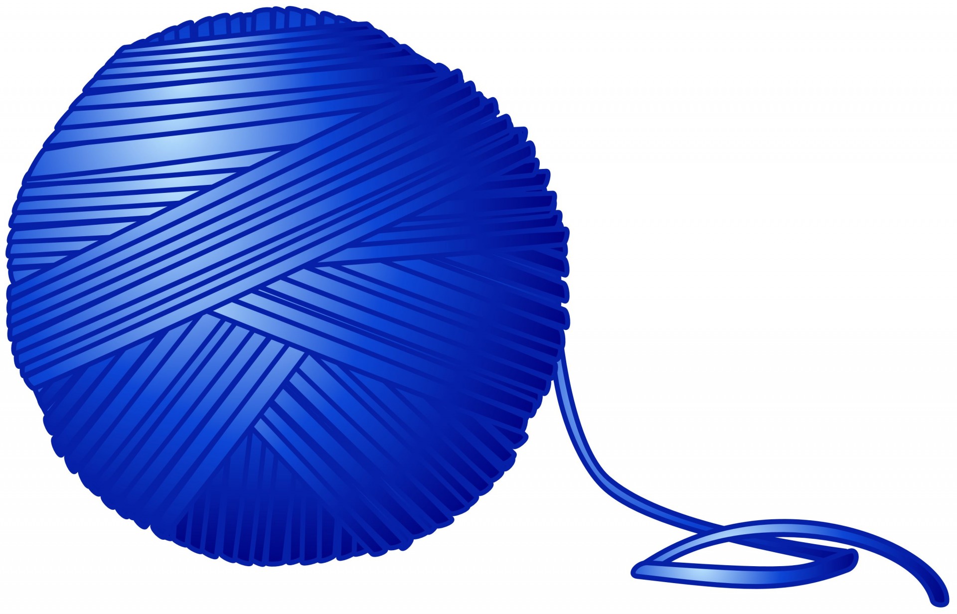Blue Ball Of Yarn Free Stock Photo - Public Domain Pictures