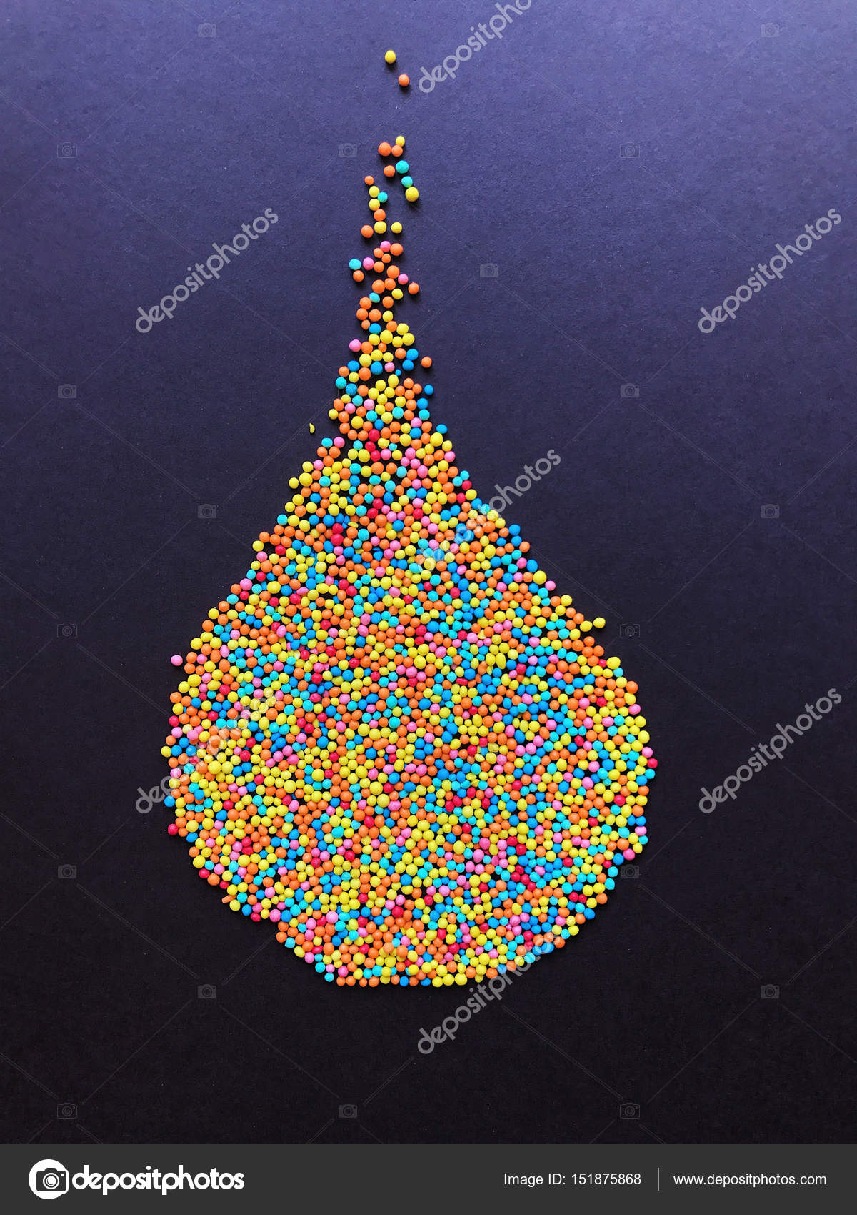 Confectionery sprinkling colored balls — Stock Photo © Softulka ...