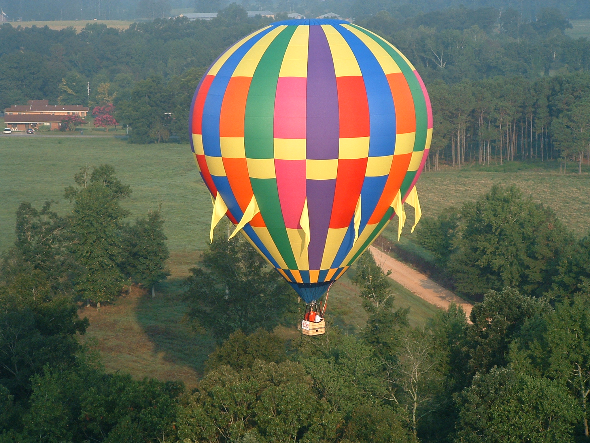 Hot air balloon rides and Instruction in North Alabama with Gone ...