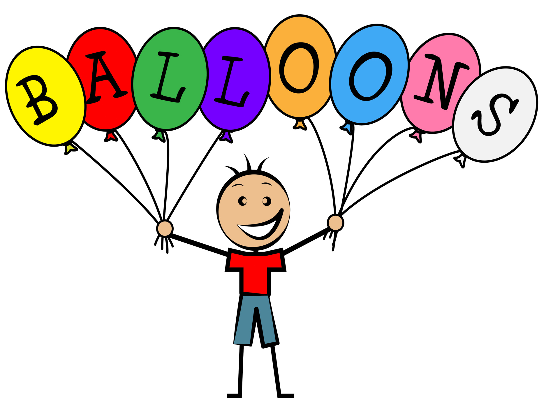 Balloons Boy Means Child Celebrate And Kid, Balloon, Youth, Youngster, Toddlers, HQ Photo