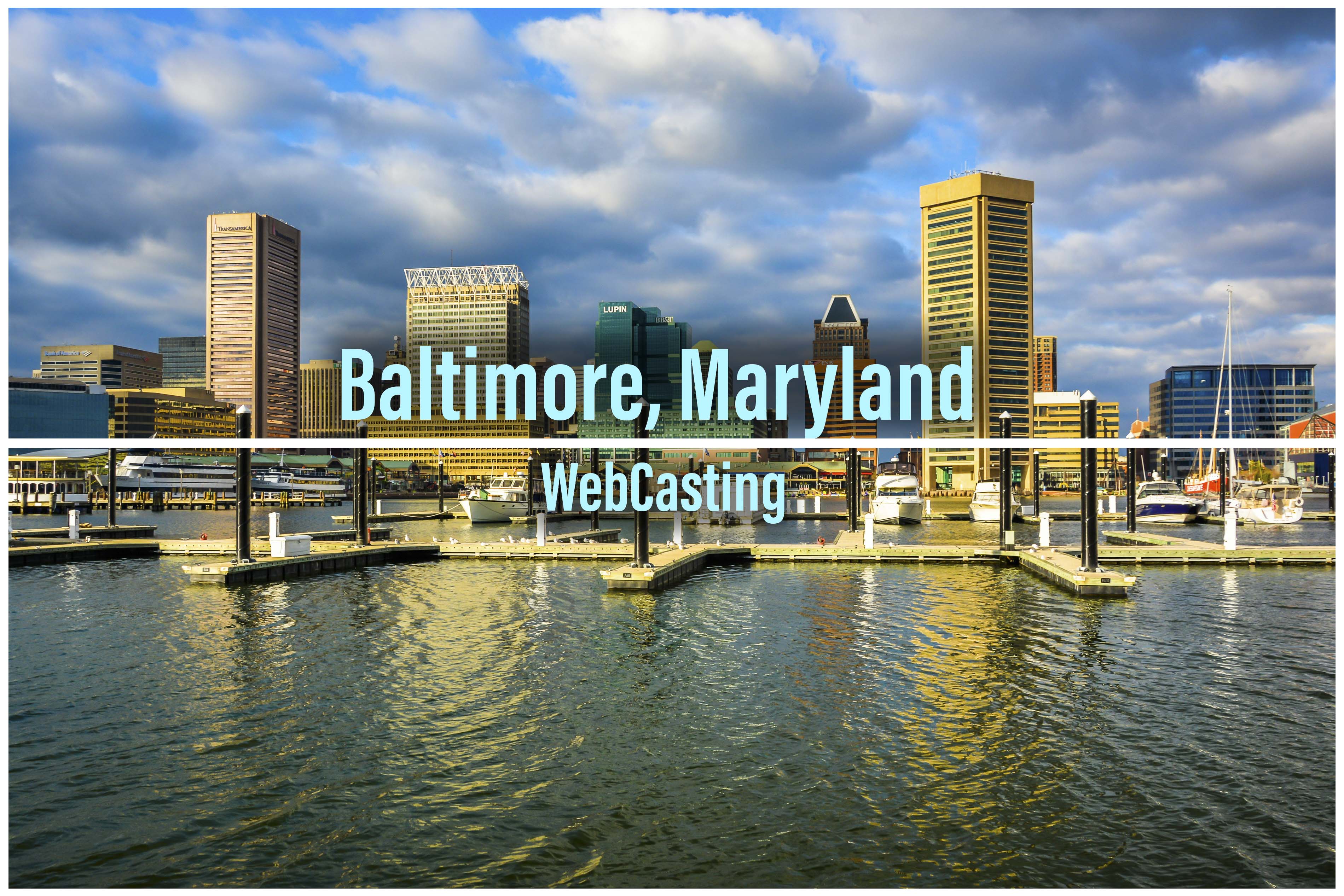 WebCasting, Live Stream Video Production in Baltimore, Maryland