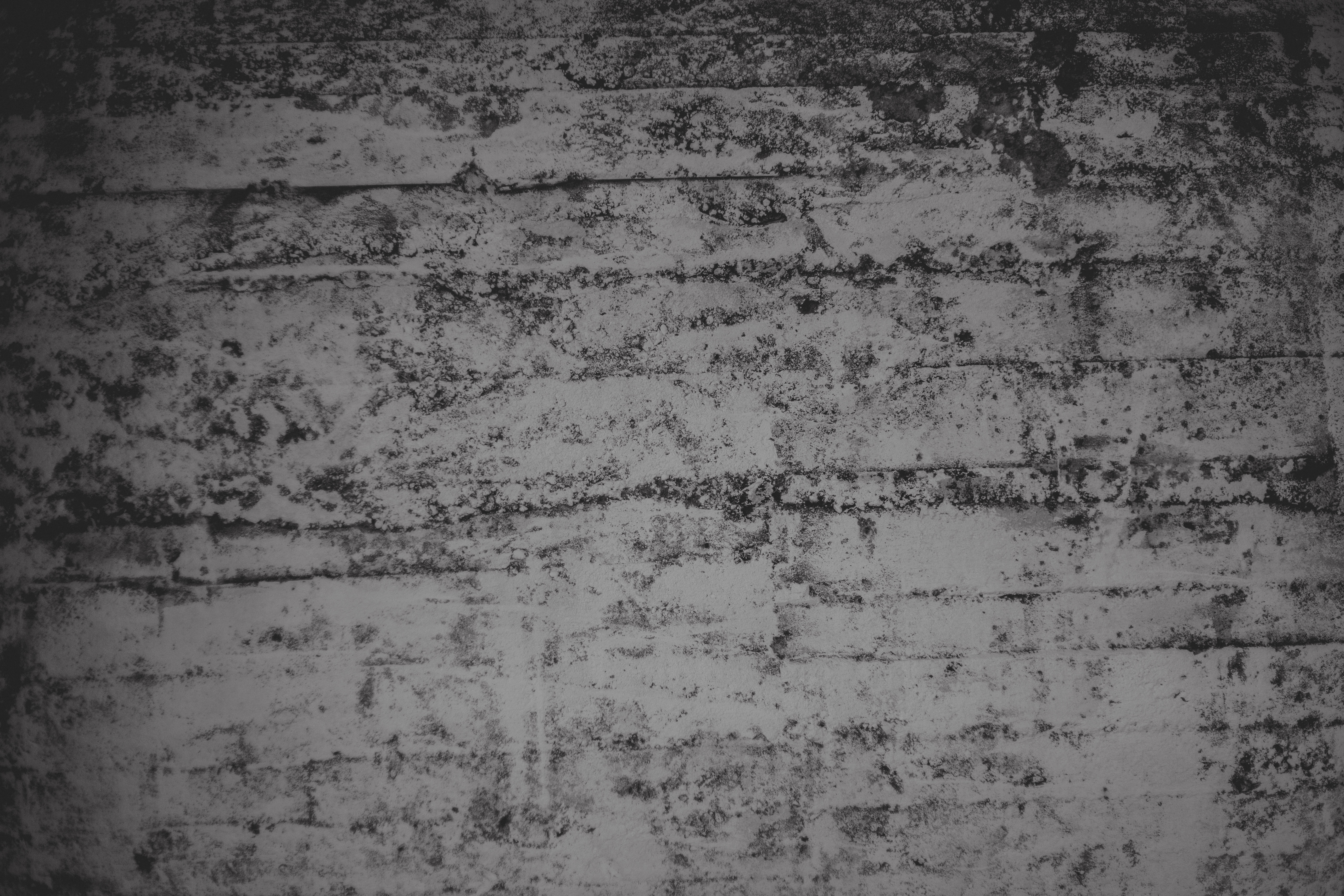 B&W Grunge Wall Texture, Concrete, Damaged, Details, Grunge, HQ Photo