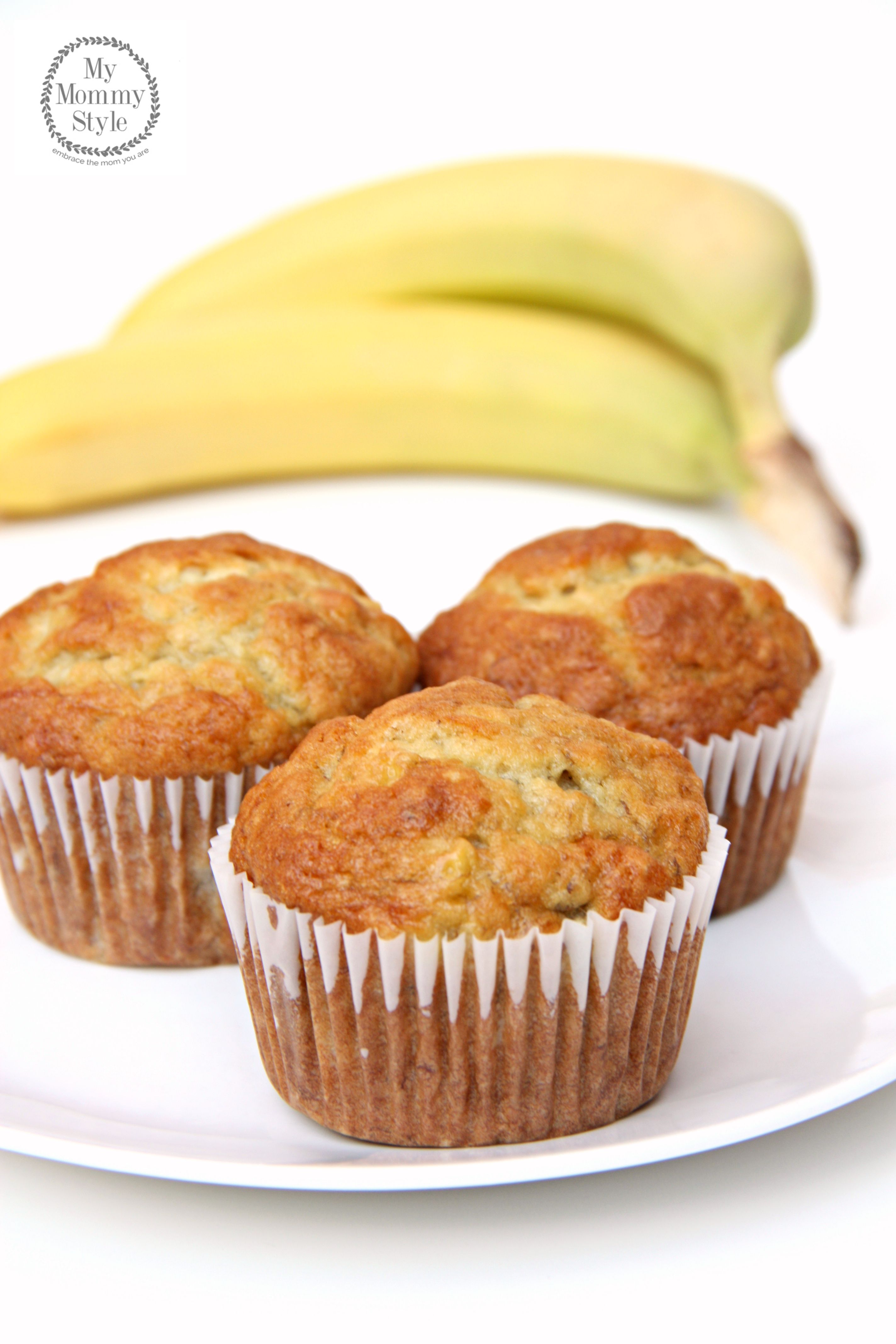 Perfect Banana Muffins {with video} - My Mommy Style