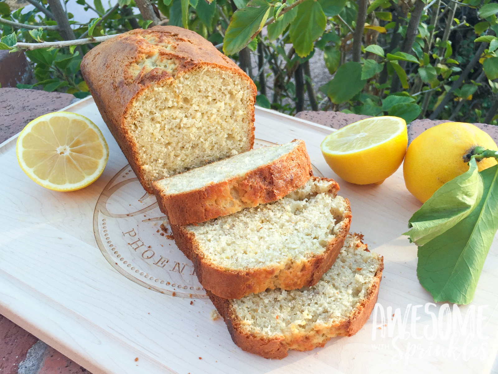Fresh Squeezed Lemon Banana Bread - Awesome with Sprinkles