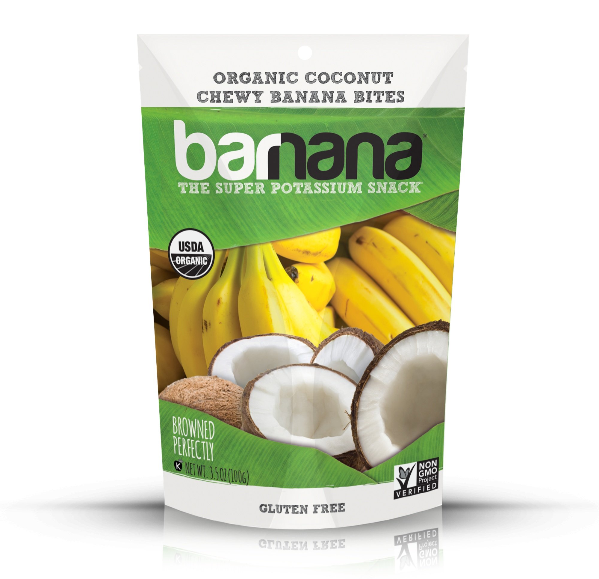 Organic Coconut Chewy Banana Bites | Barnana