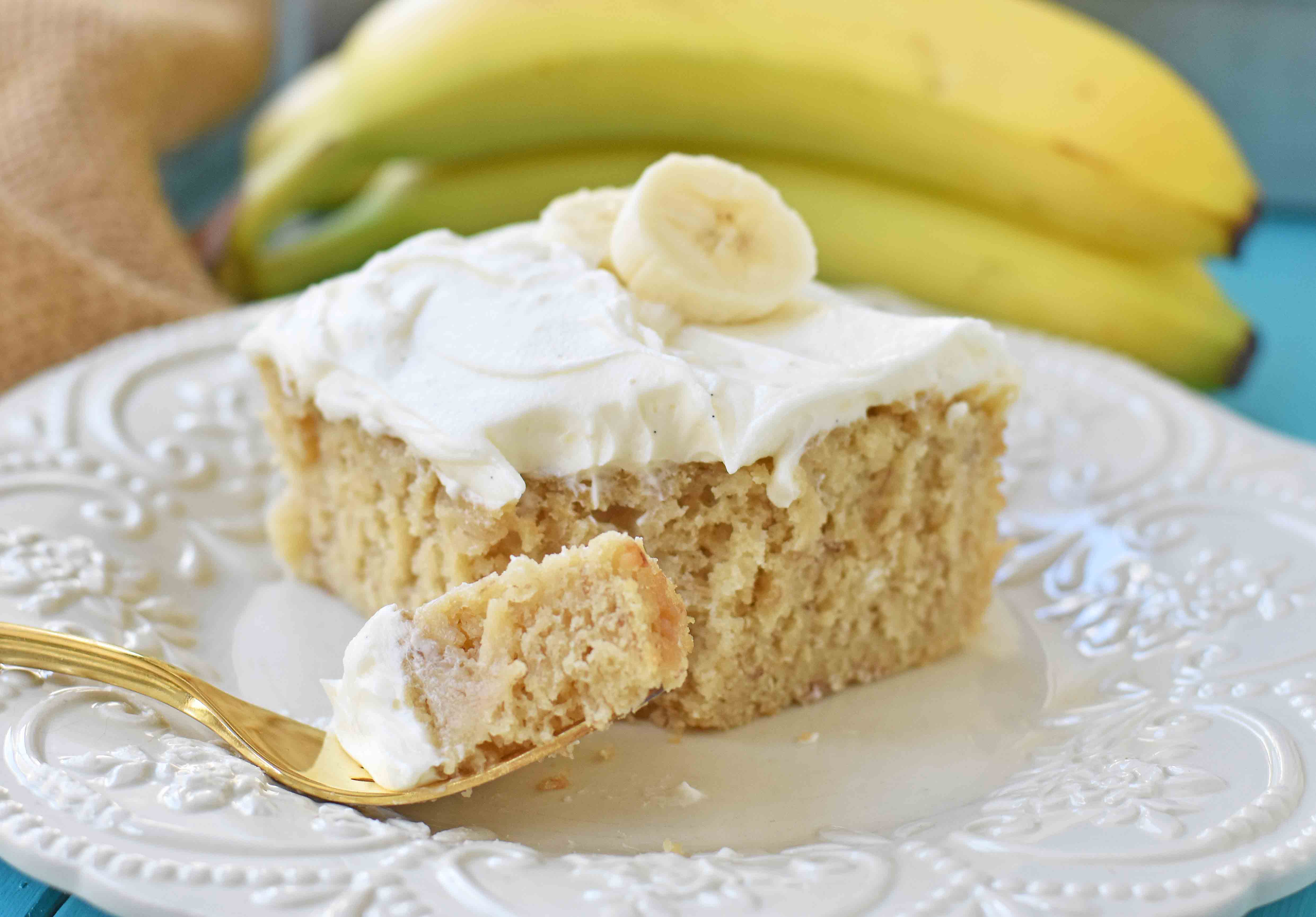 Jeff's BEST Banana Cake Recipe | Modern Honey