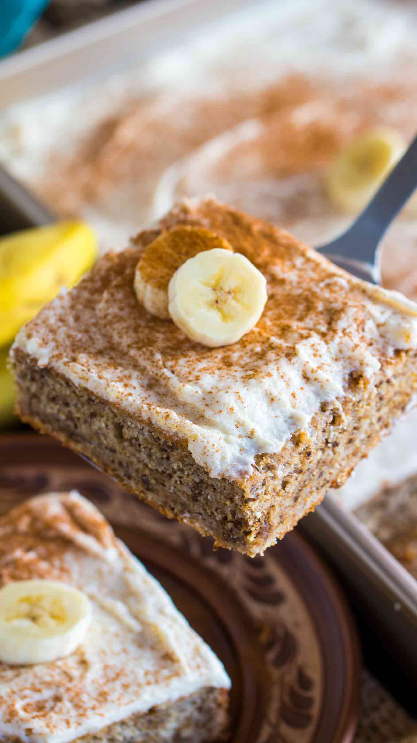 Banana Nut Cake with Cream Cheese Frosting - Sweet and Savory Meals