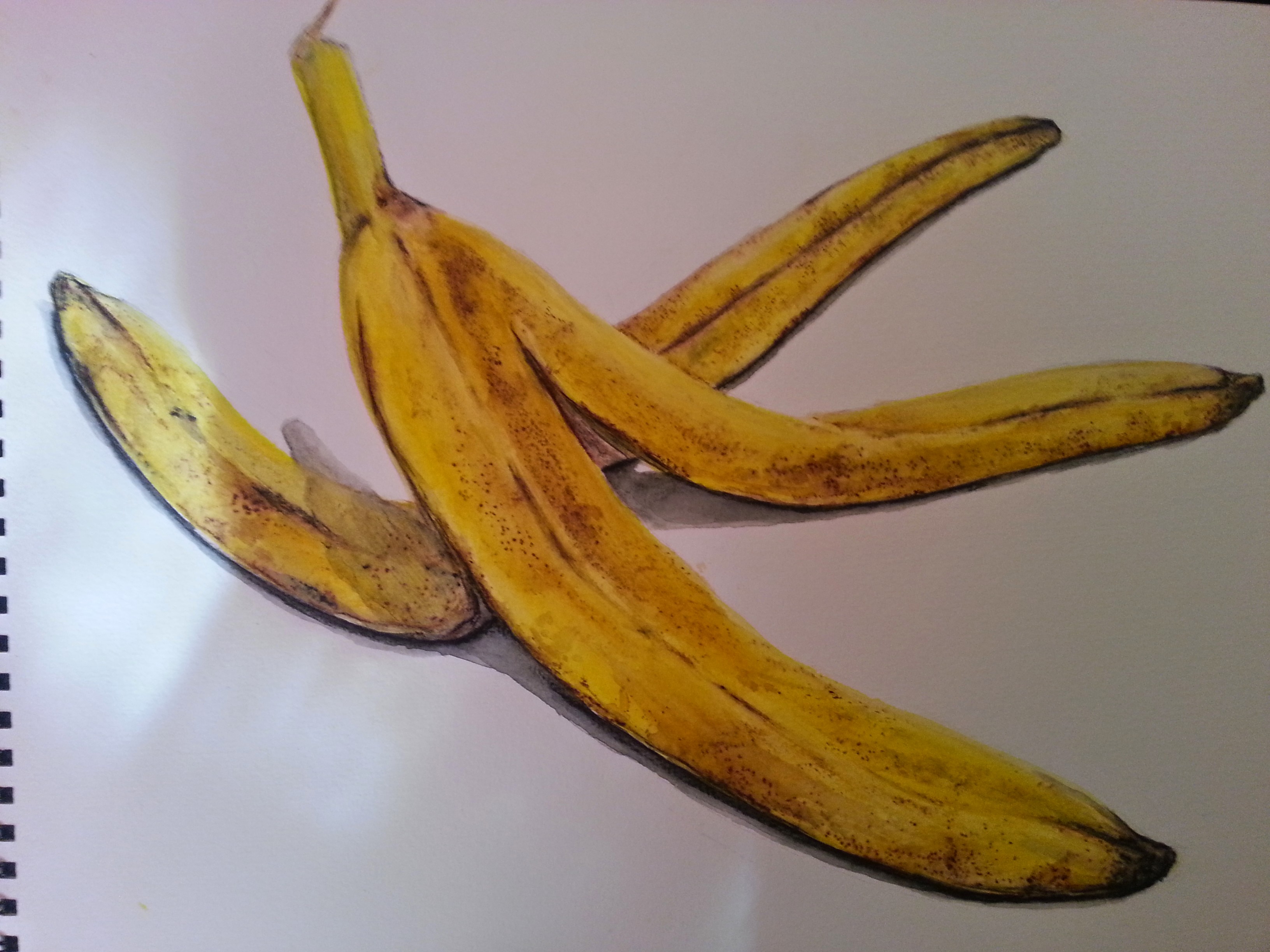 I painted a banana peel. - Album on Imgur