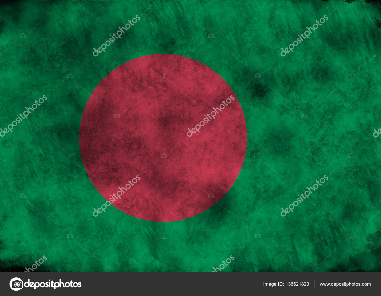 Grunge Bangladesh flag. — Stock Photo © firea #136621820
