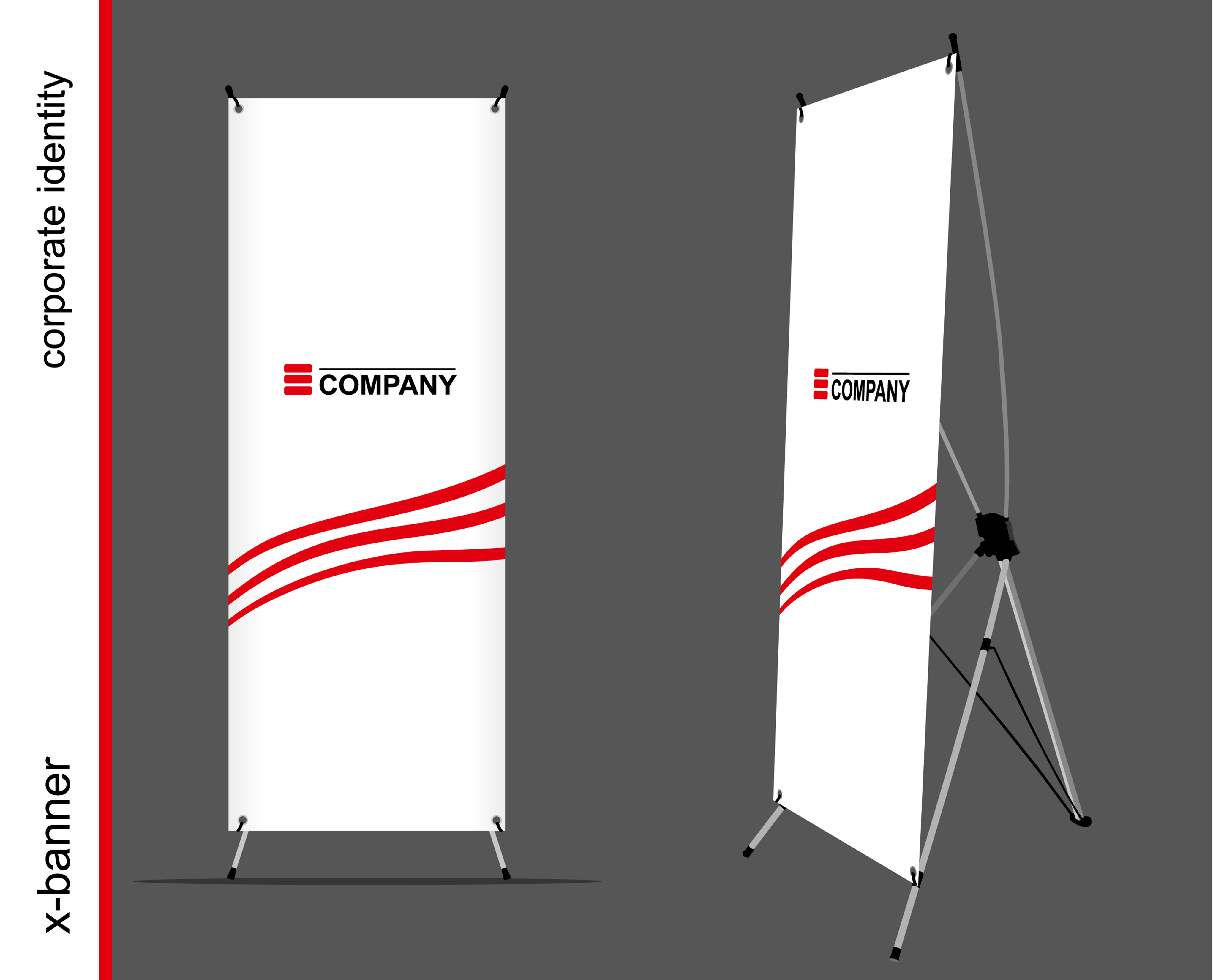 Stand up banners