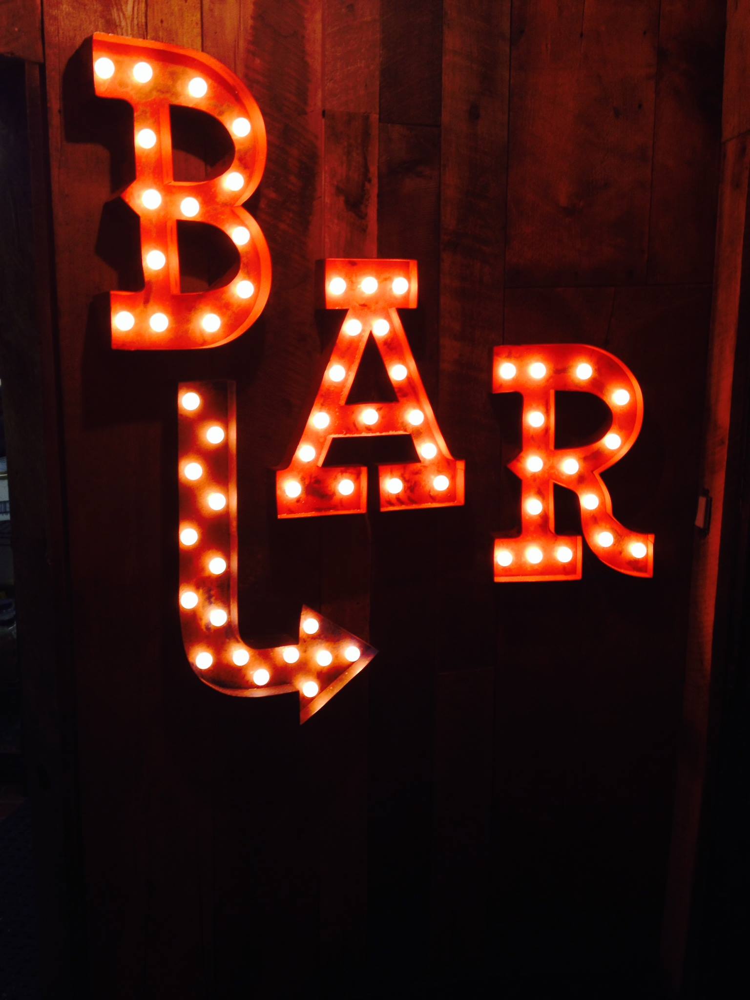 Elxir Bar Sign - Barrel, Washington DC
