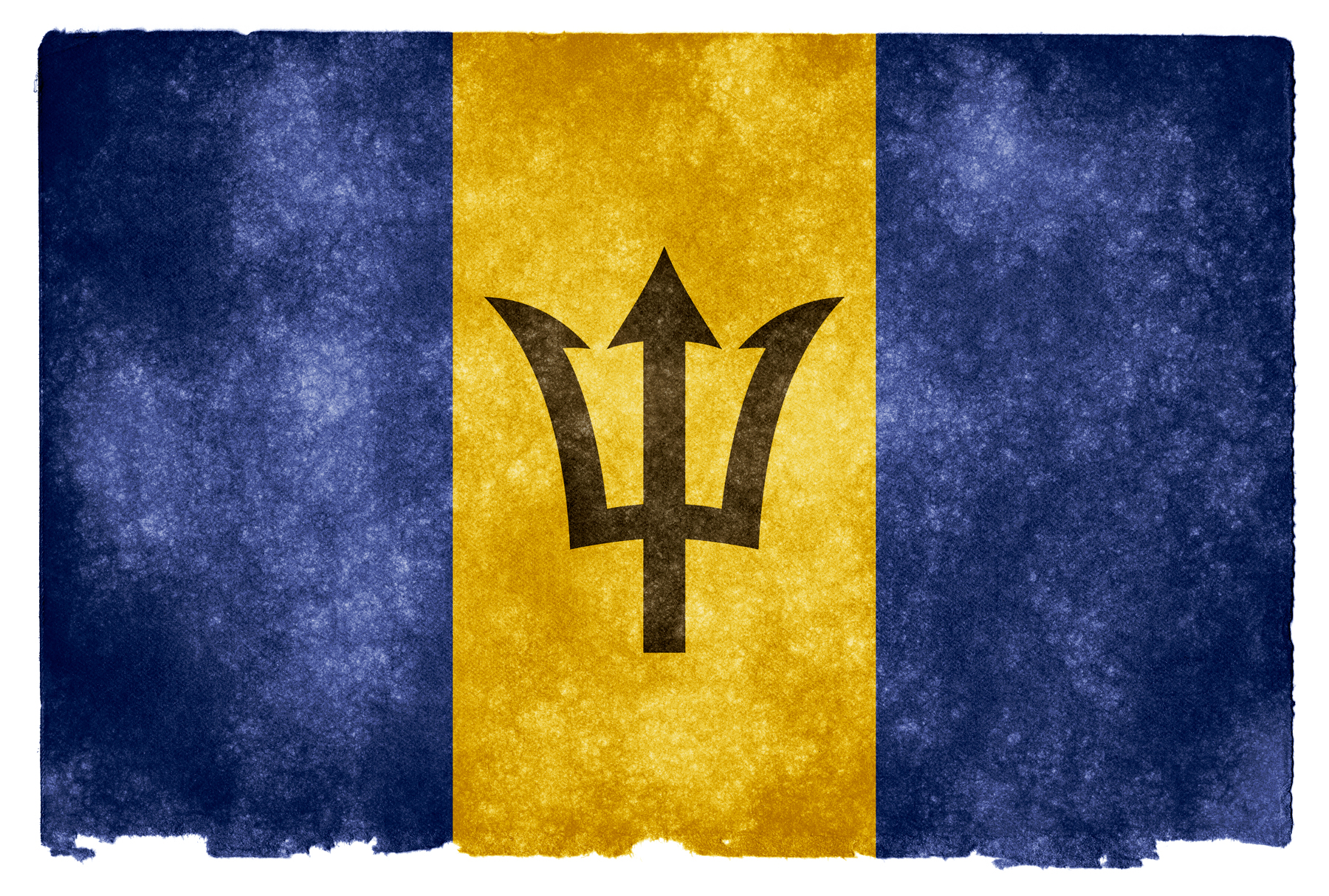 Barbados Grunge Flag, Aged, Retro, National, Old, HQ Photo