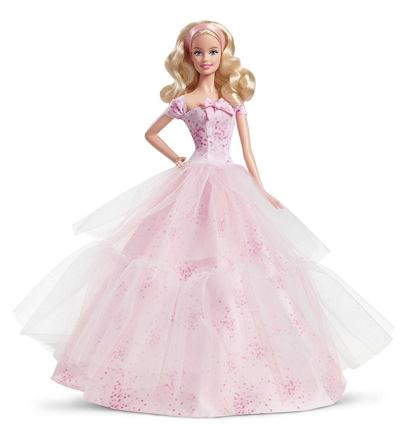 Amazon.com: Barbie Birthday Wishes 2016 Barbie Doll Blonde: Toys & Games