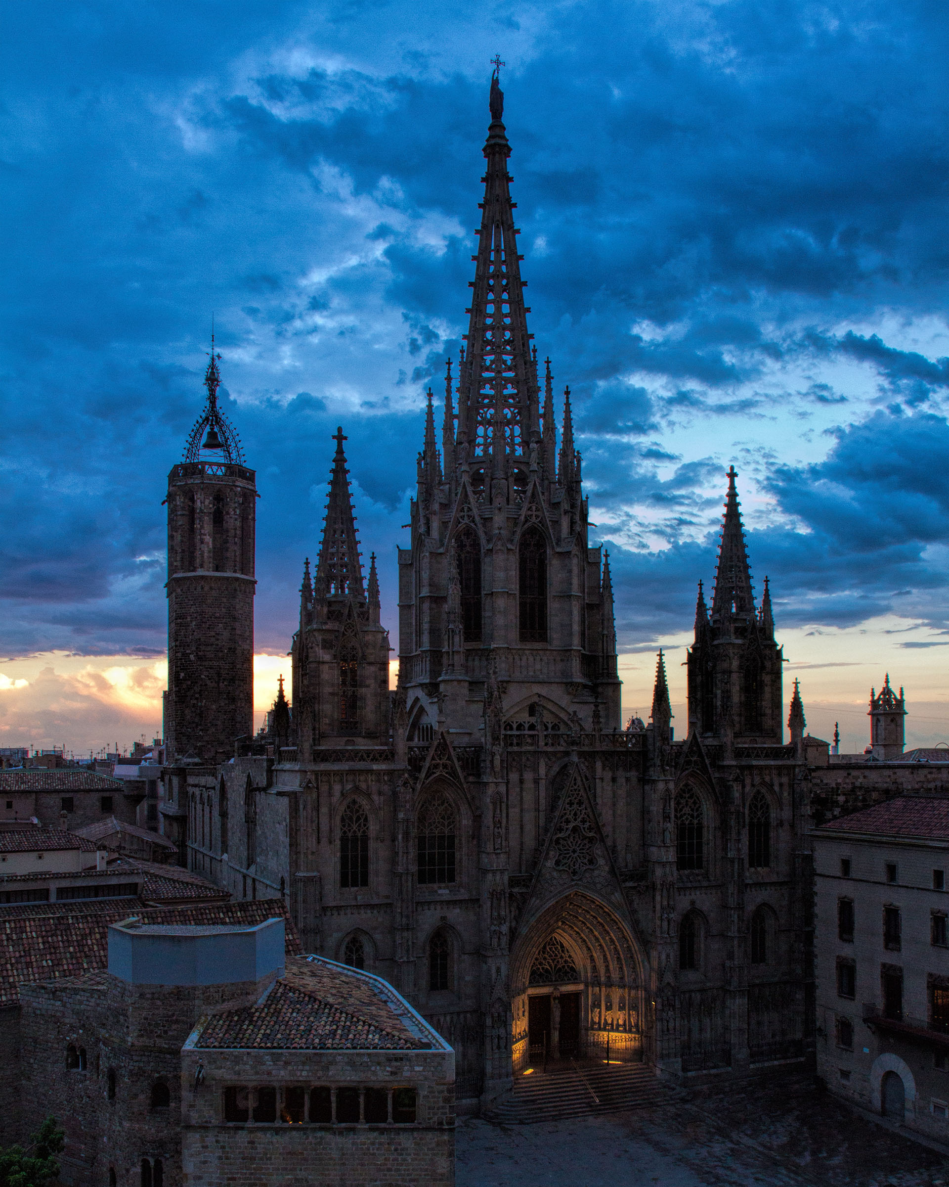 Barcelona cathedra, barri gotic photo