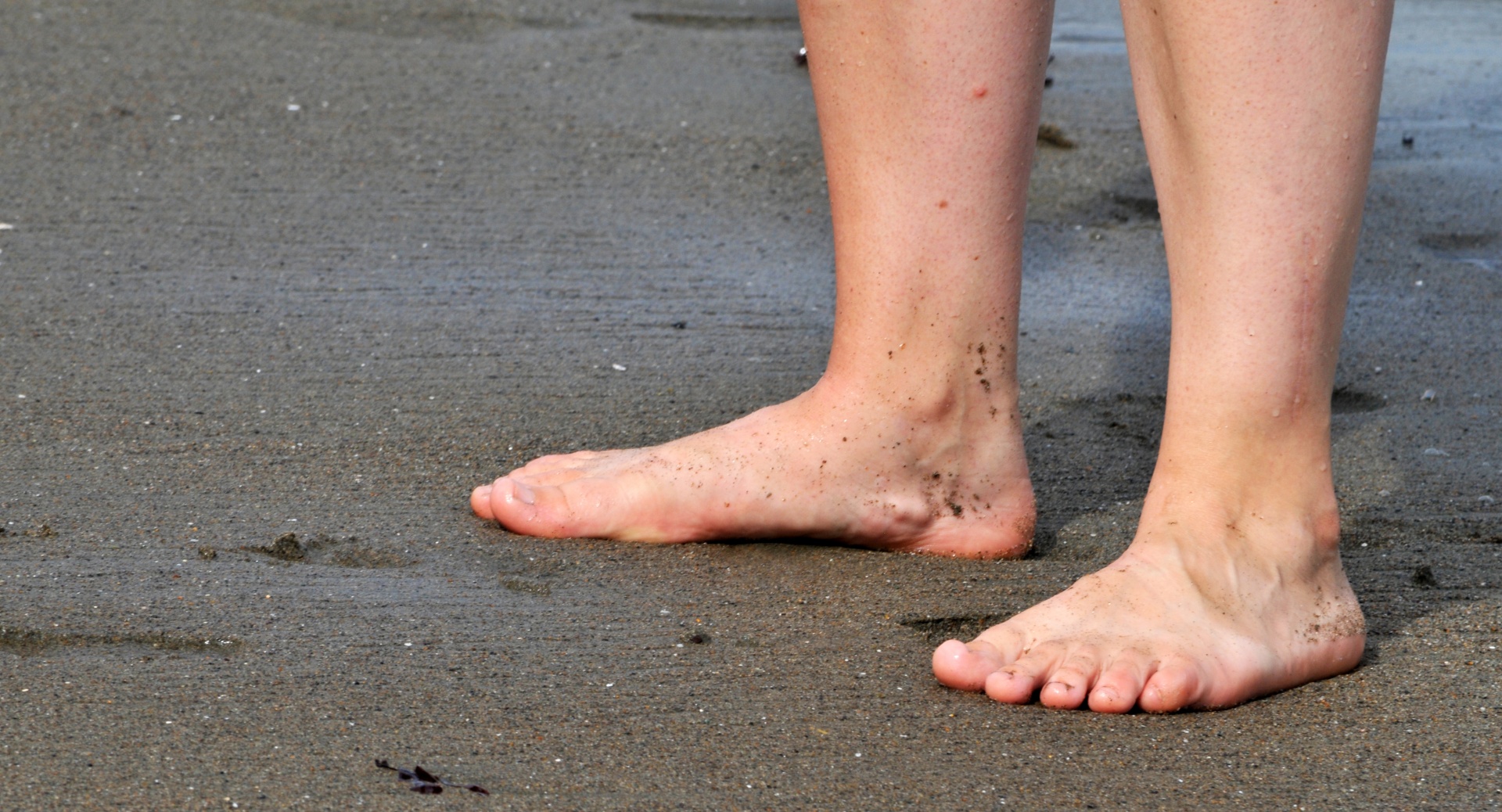 Bare Feet In The Sand Free Stock Photo - Public Domain Pictures
