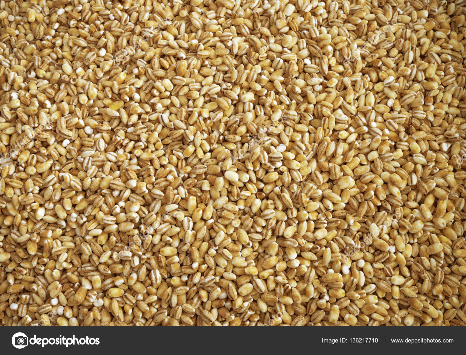 Pearl barley background or texture — Stock Photo © Oksana6299956 ...