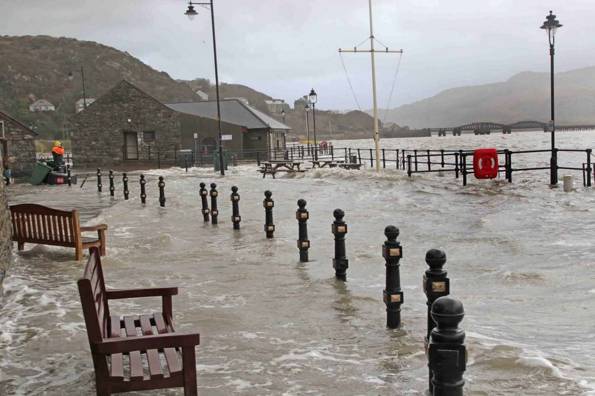 Barmouth Harbour Flooding Jan 2014 | WALES | Pinterest | Wales and ...