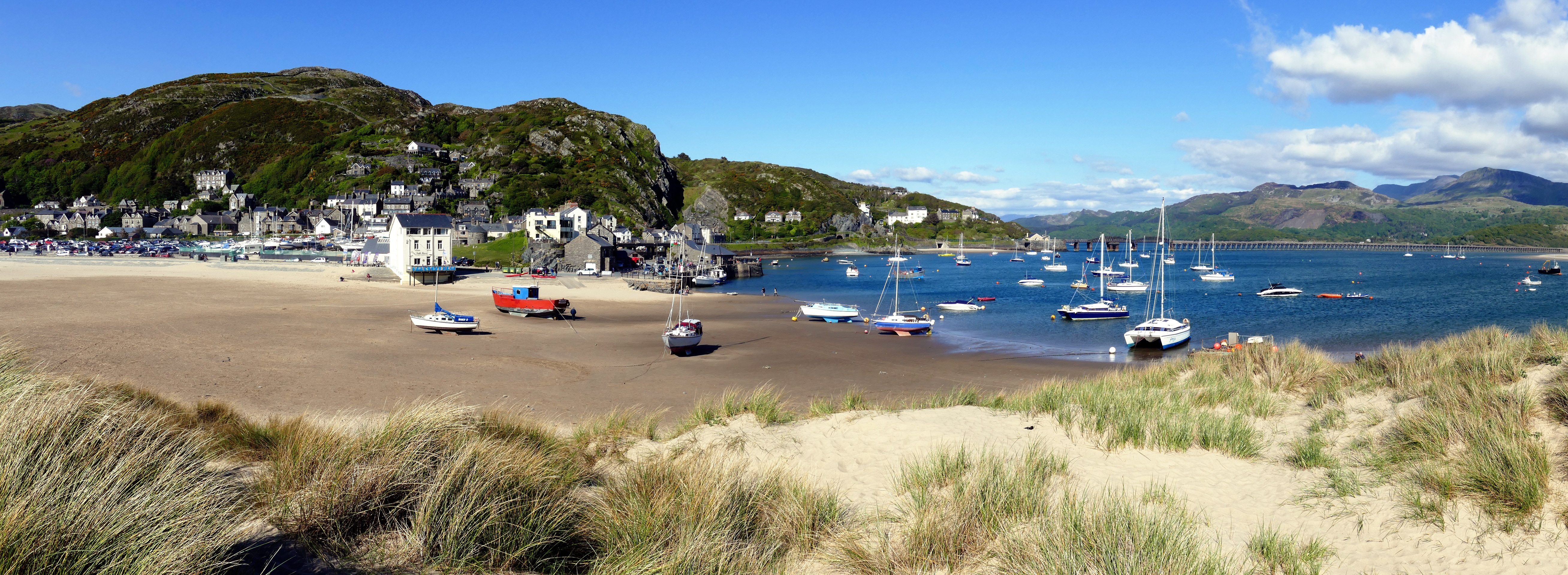 Barmouth harbour view photo