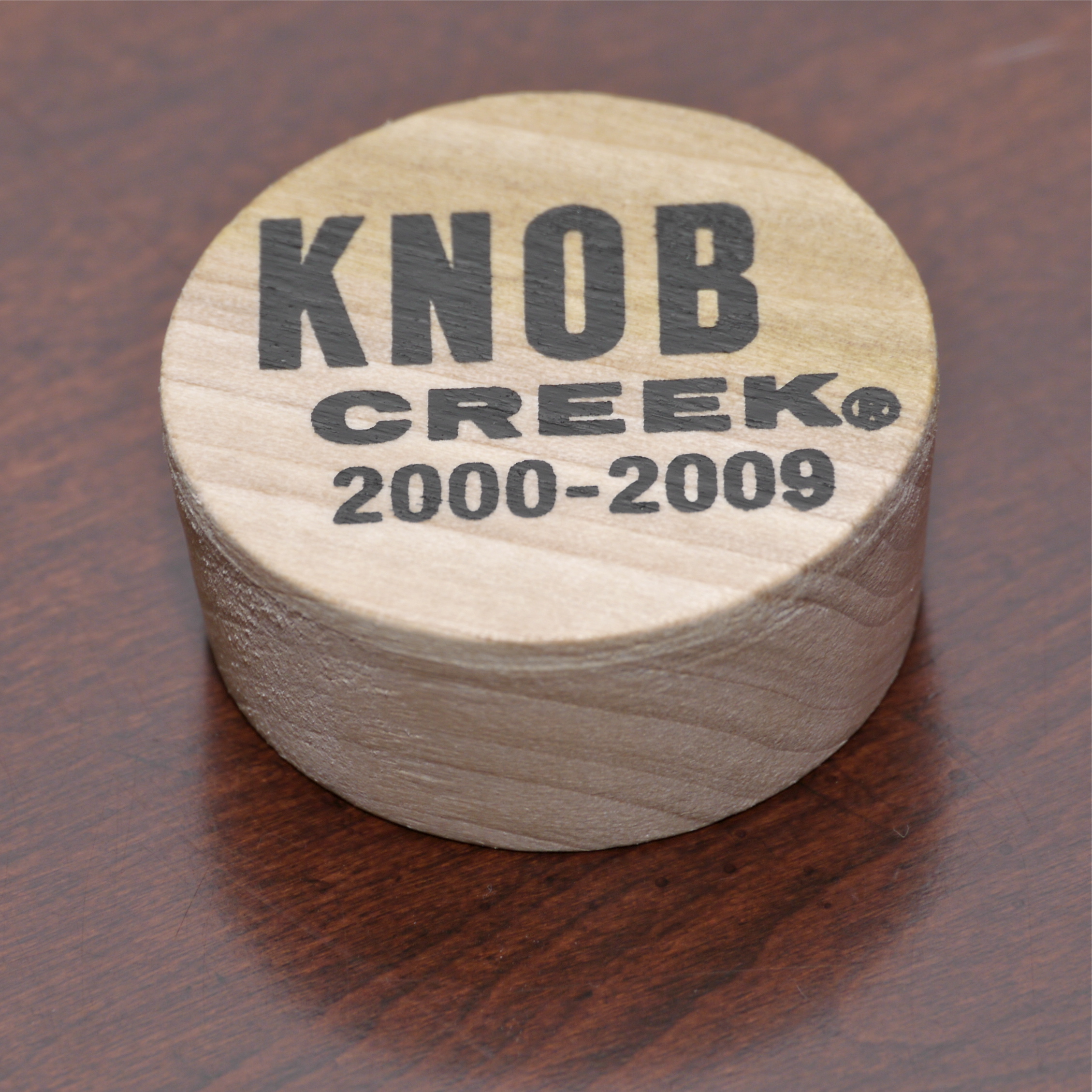 Knob Creek commemorative barrel bung | Scotch Hobbyist's Blog