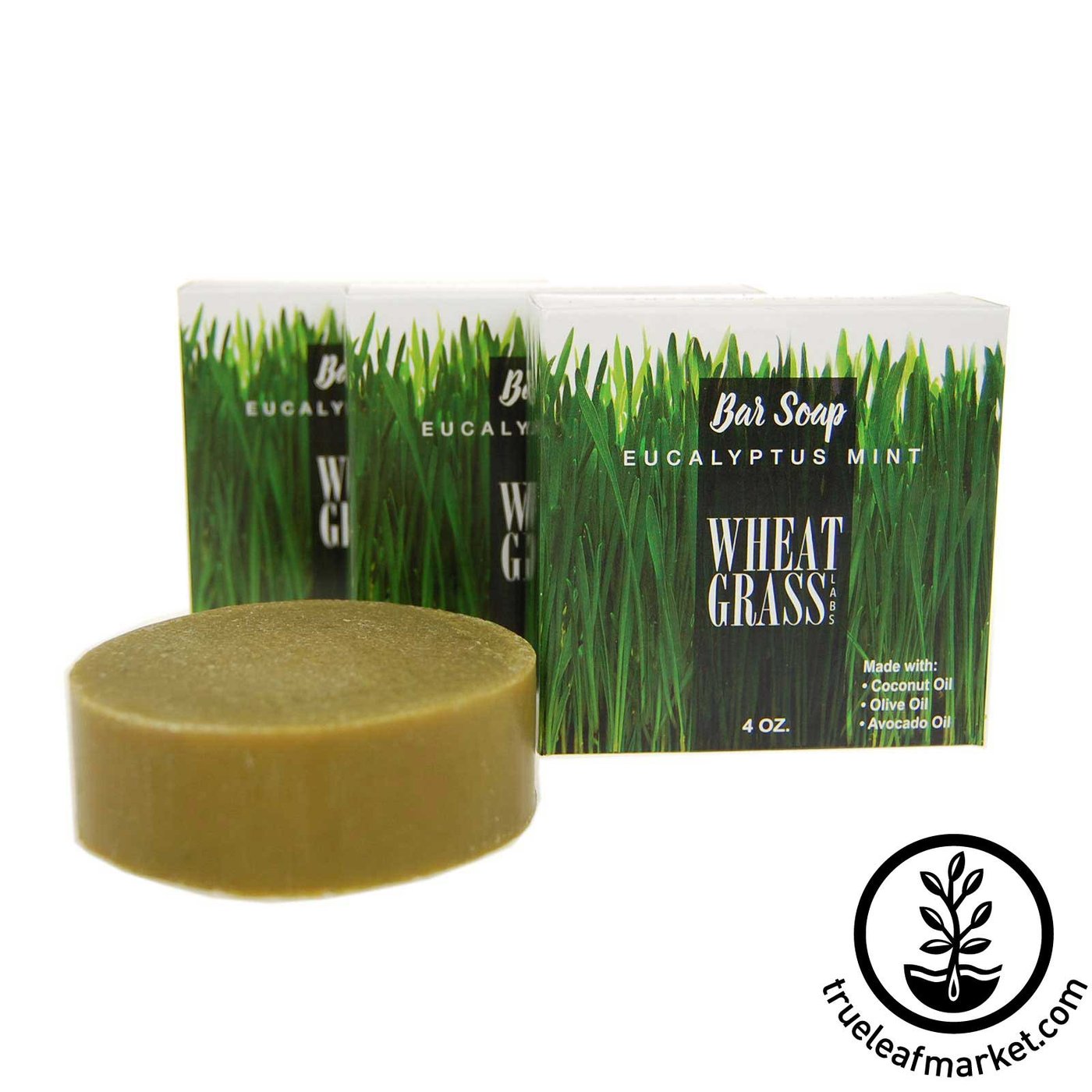 Wheatgrass & Eucalyptus Mint Bar Soap