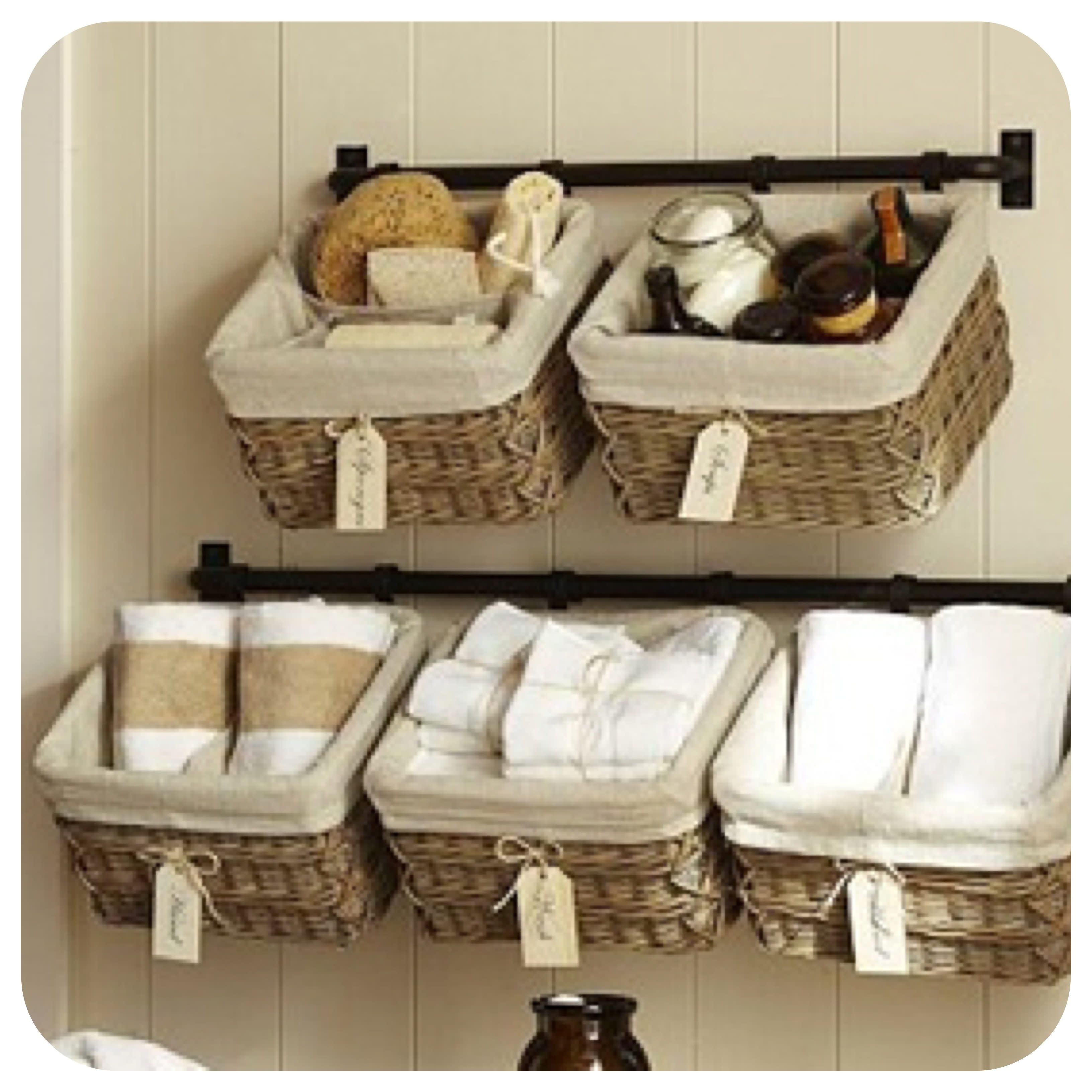 How to Organize Your Bathroom | Towels, Organizing and Bathroom ...