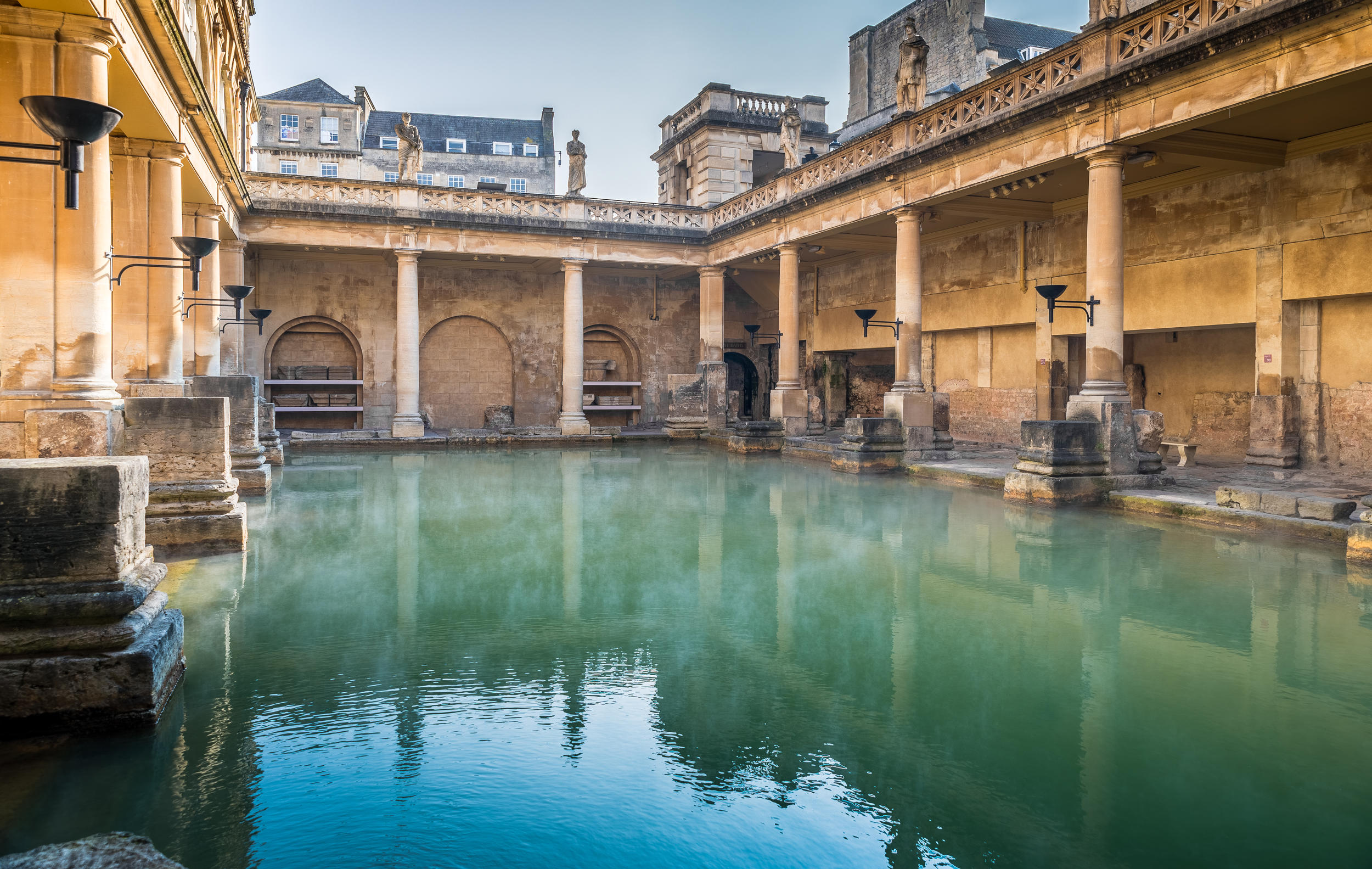 Roman baths photo