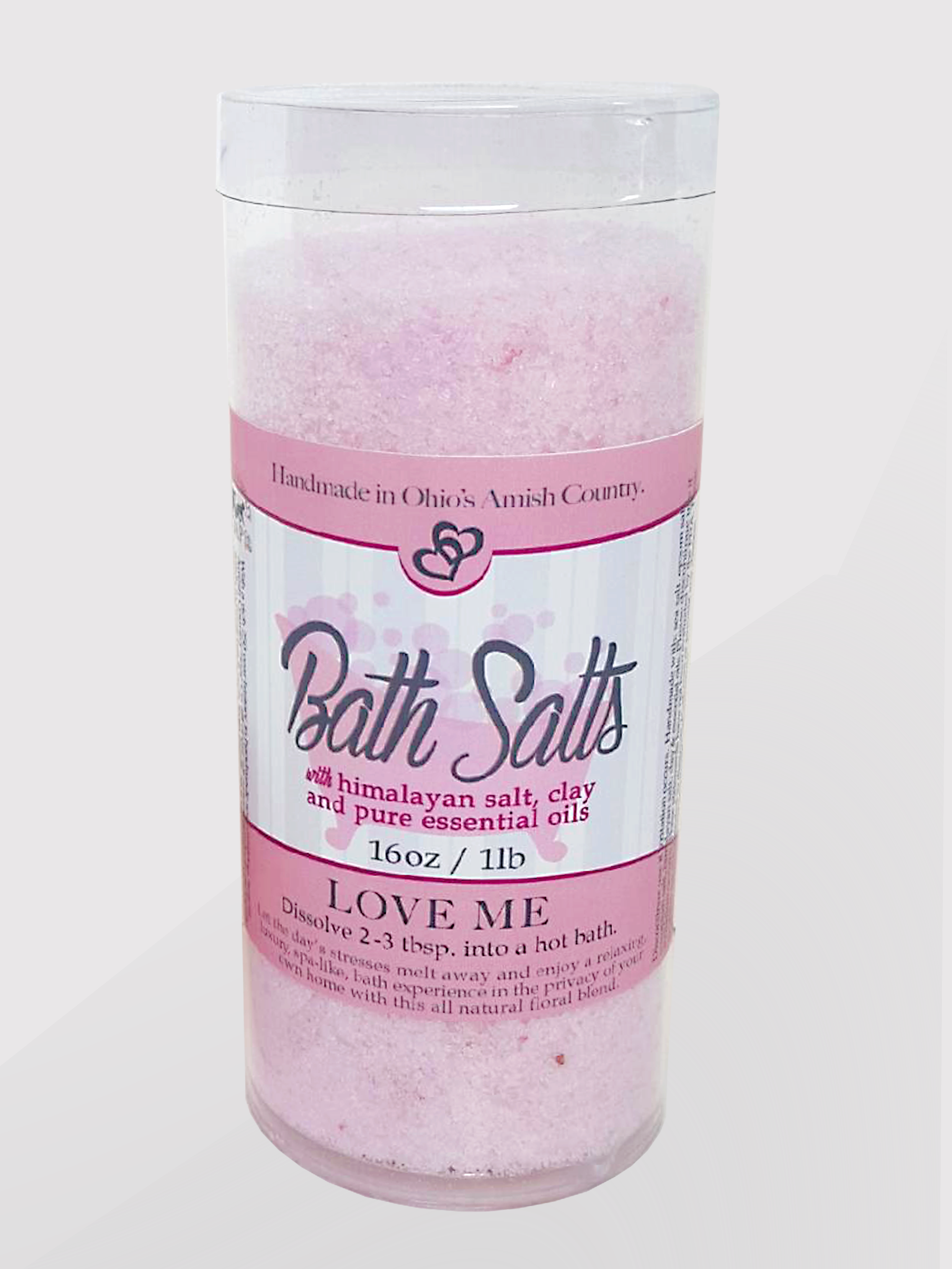 NEW | Love Me | Bath Salts 16oz – Amish Country Soap Co