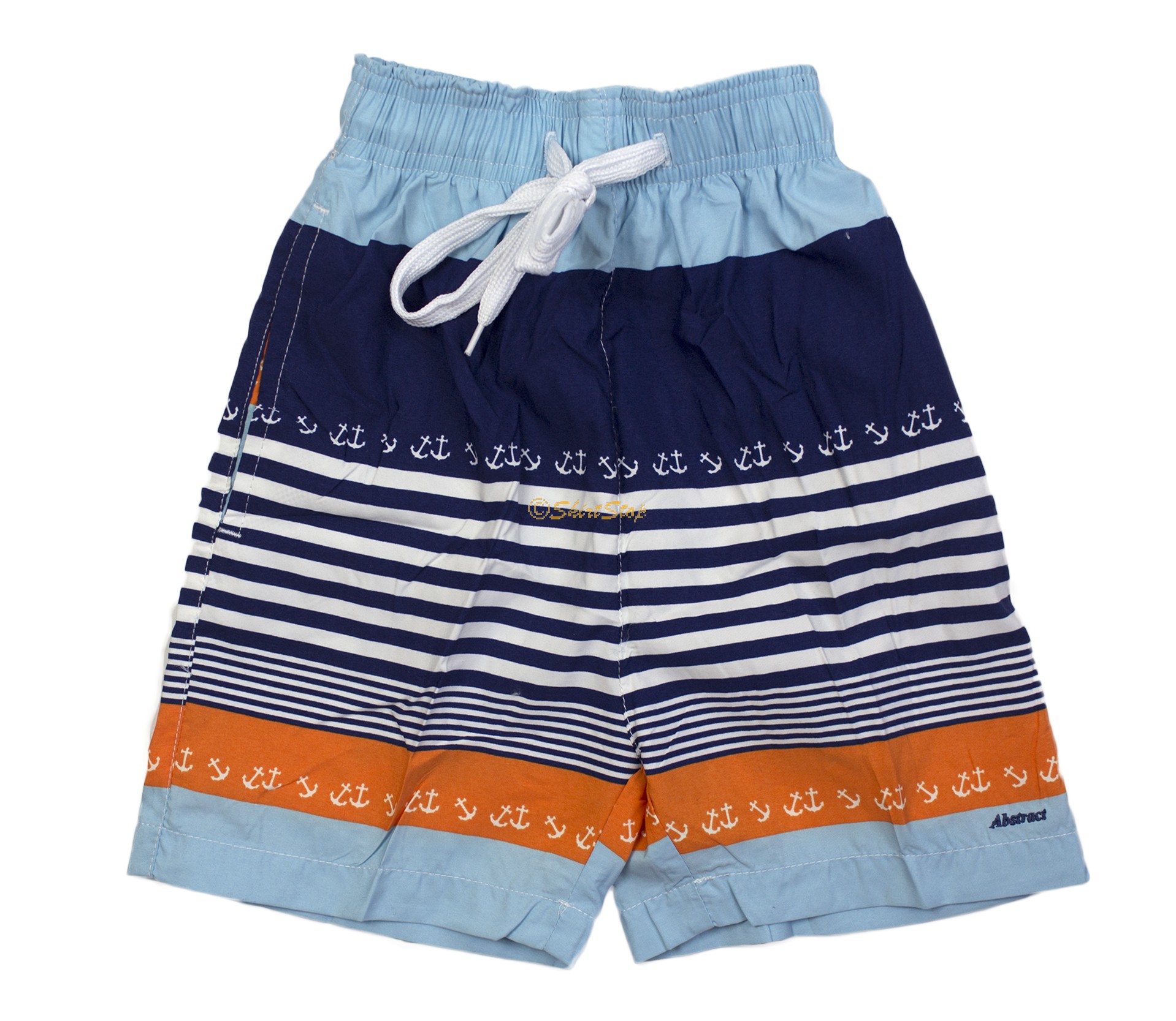 Abstract Boys Blue Bathing Suit - 16SP4OR - Summer - Accessories ...