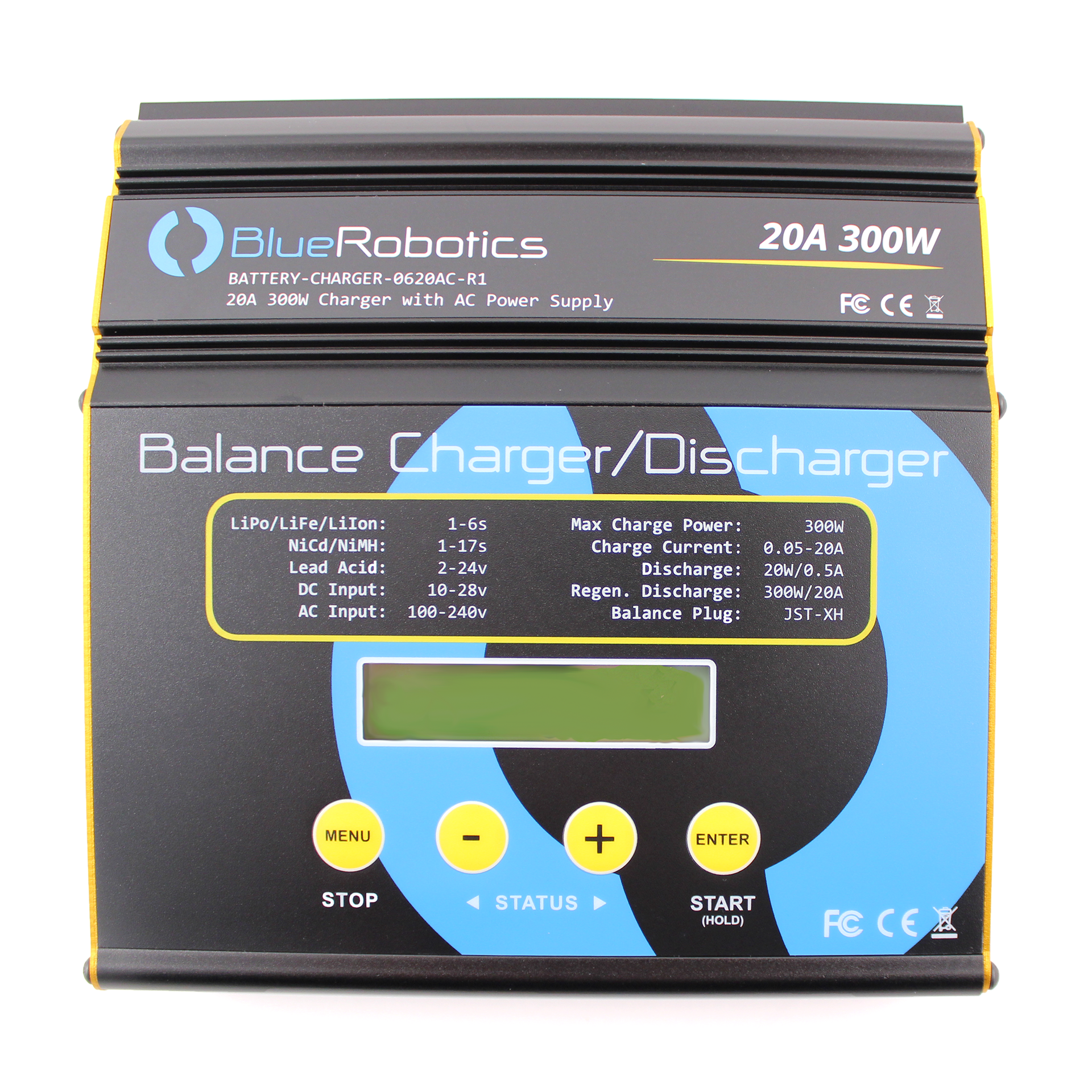 Lithium Battery Charger | Blue Robotics