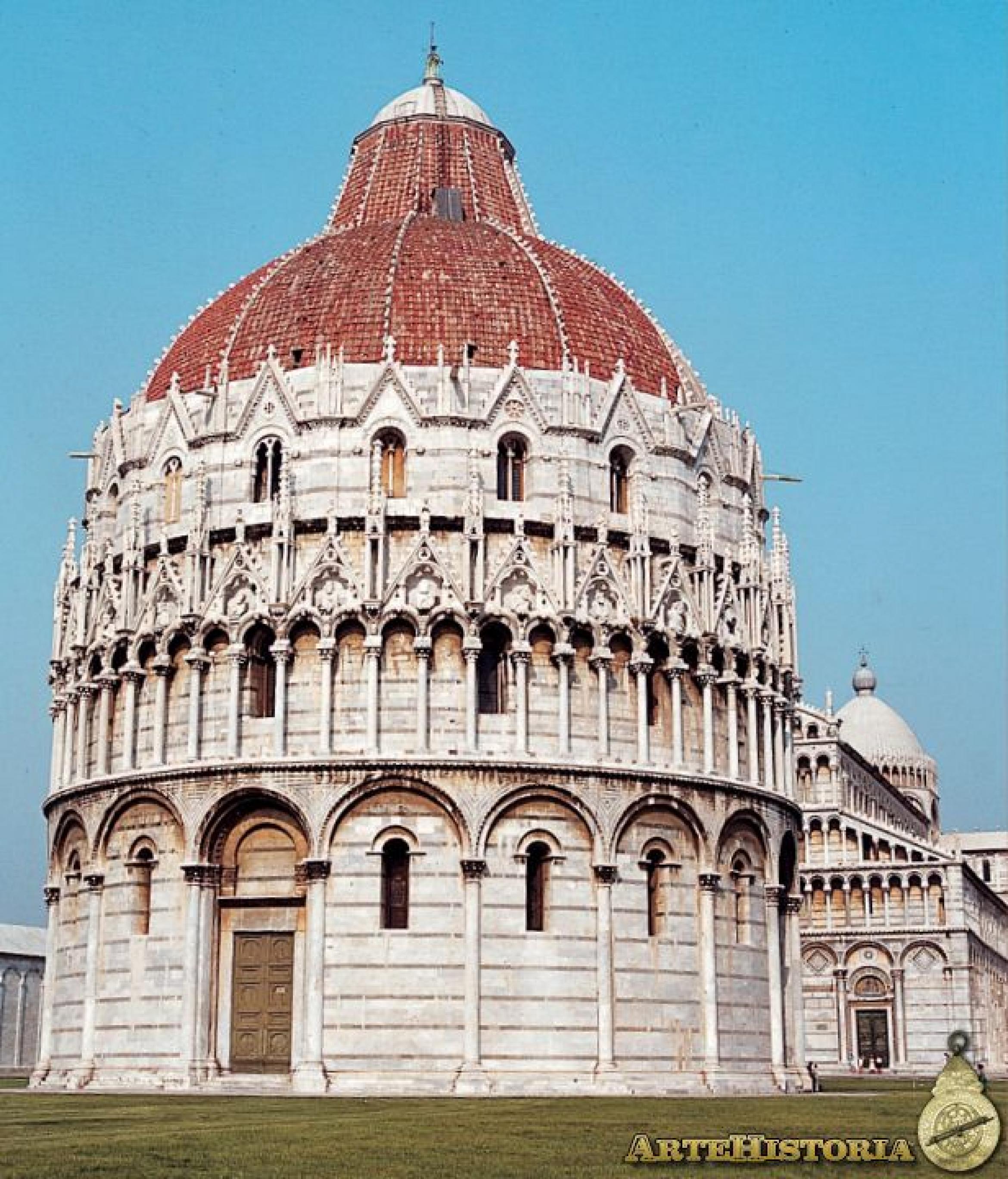 Baptisterio de Pisa (Italia) | artehistoria.com