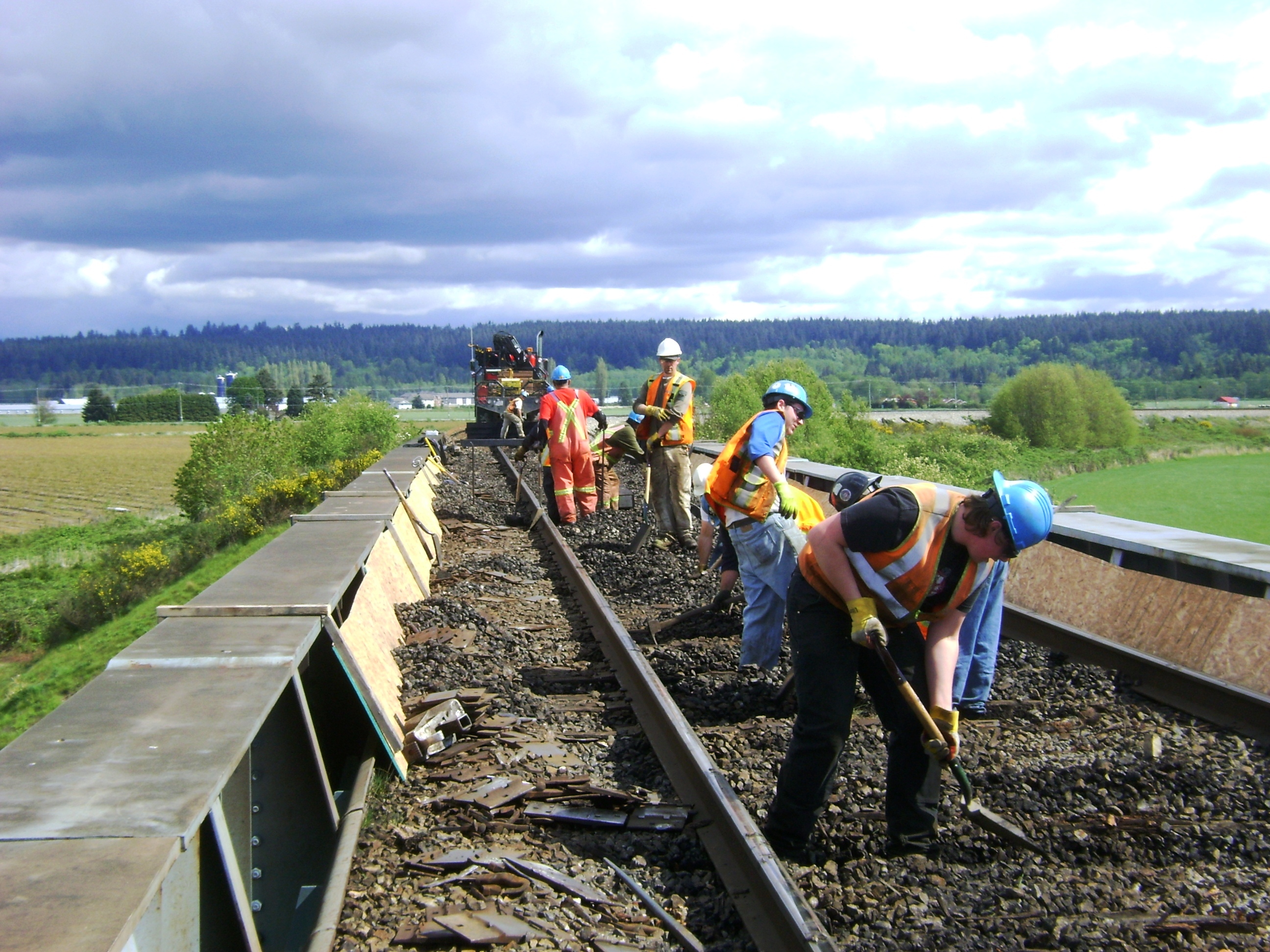 BC Port Subdivision Maintenance | PNR RailWorks