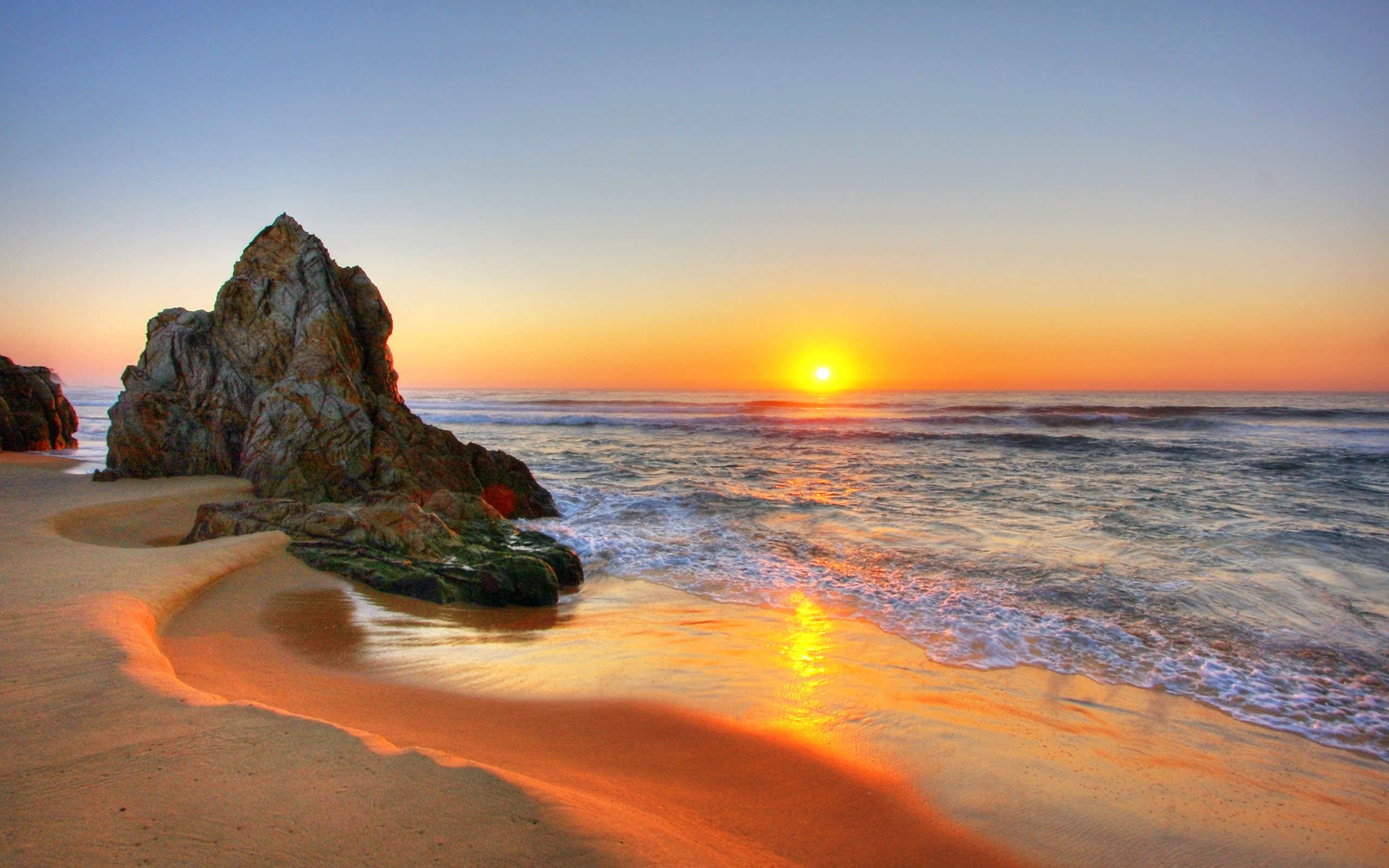 The inspiring view of sunrise on Tathra Beach, Australia - Beach ...