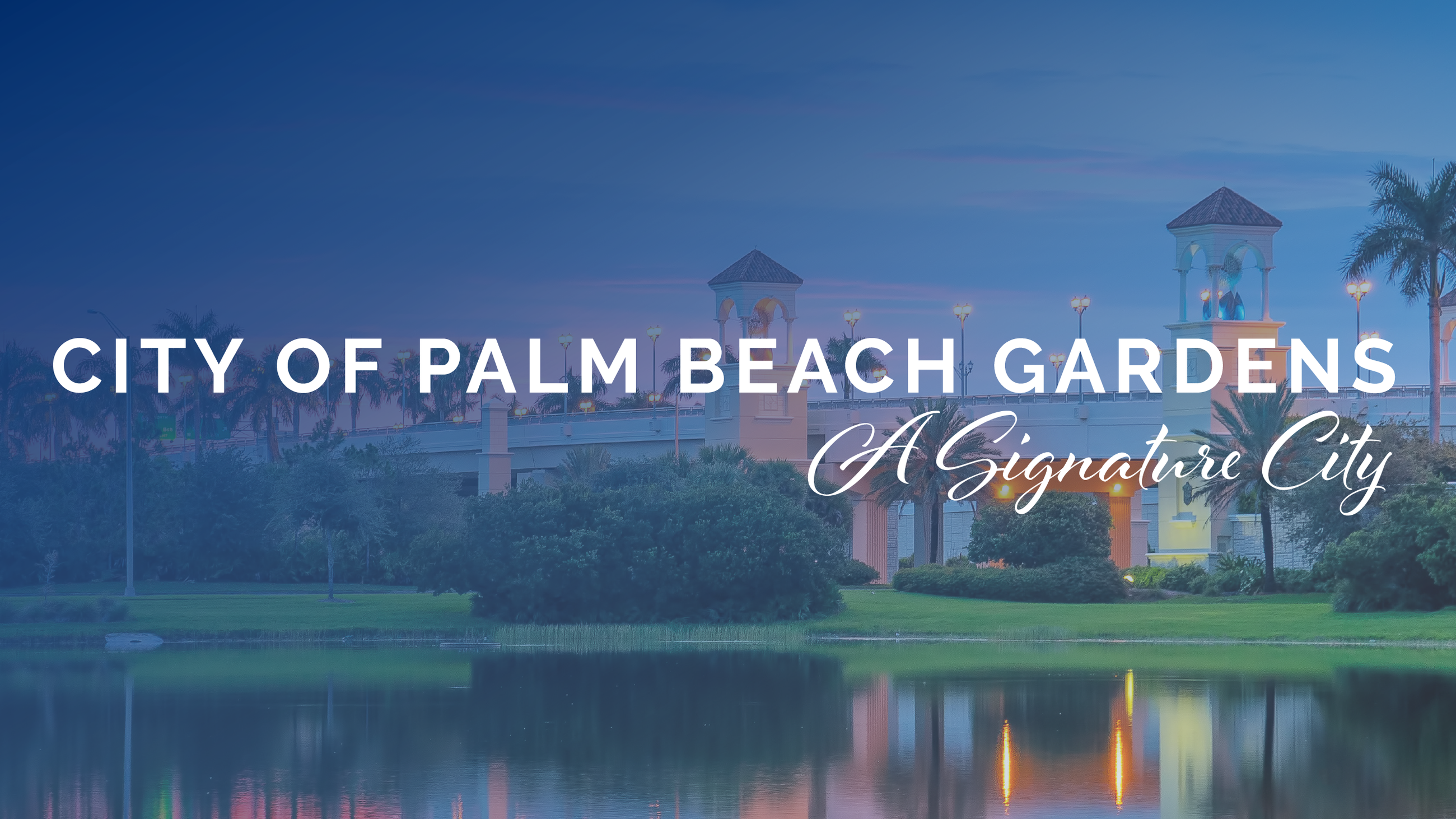 Palm Beach Gardens, FL - Official Website | Official Website