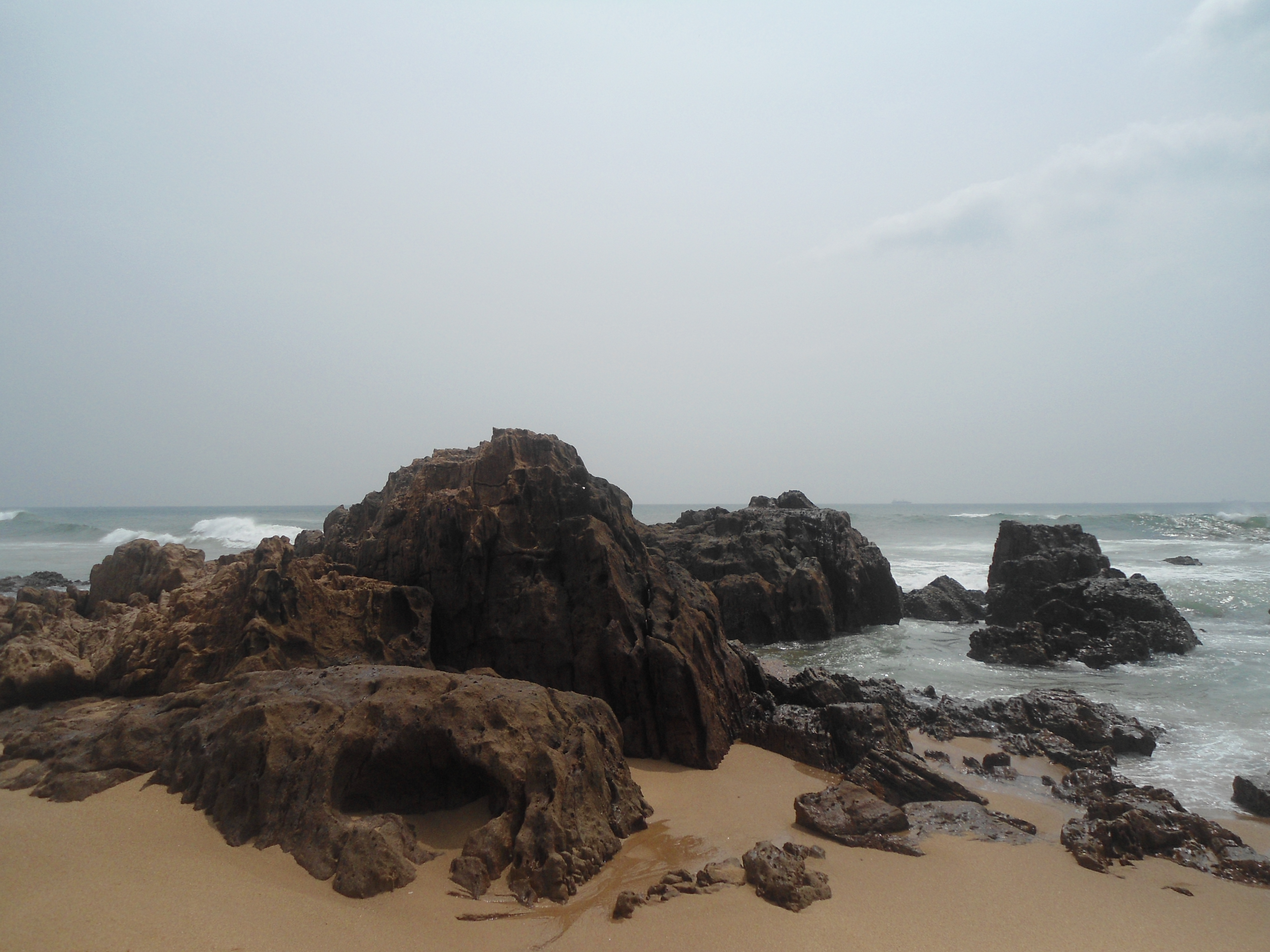 Beach rocks photo