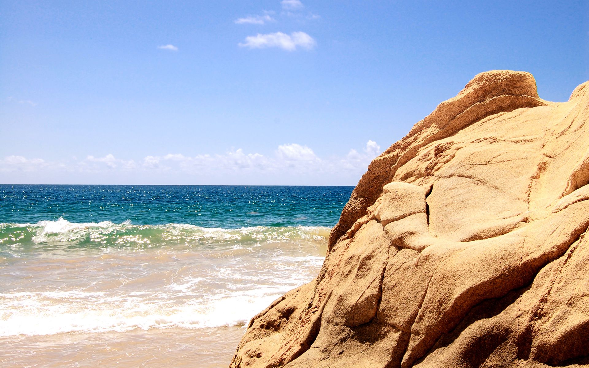 Beach Rock Wallpaper Widescreen 2 | Lugares que visitar | Pinterest ...