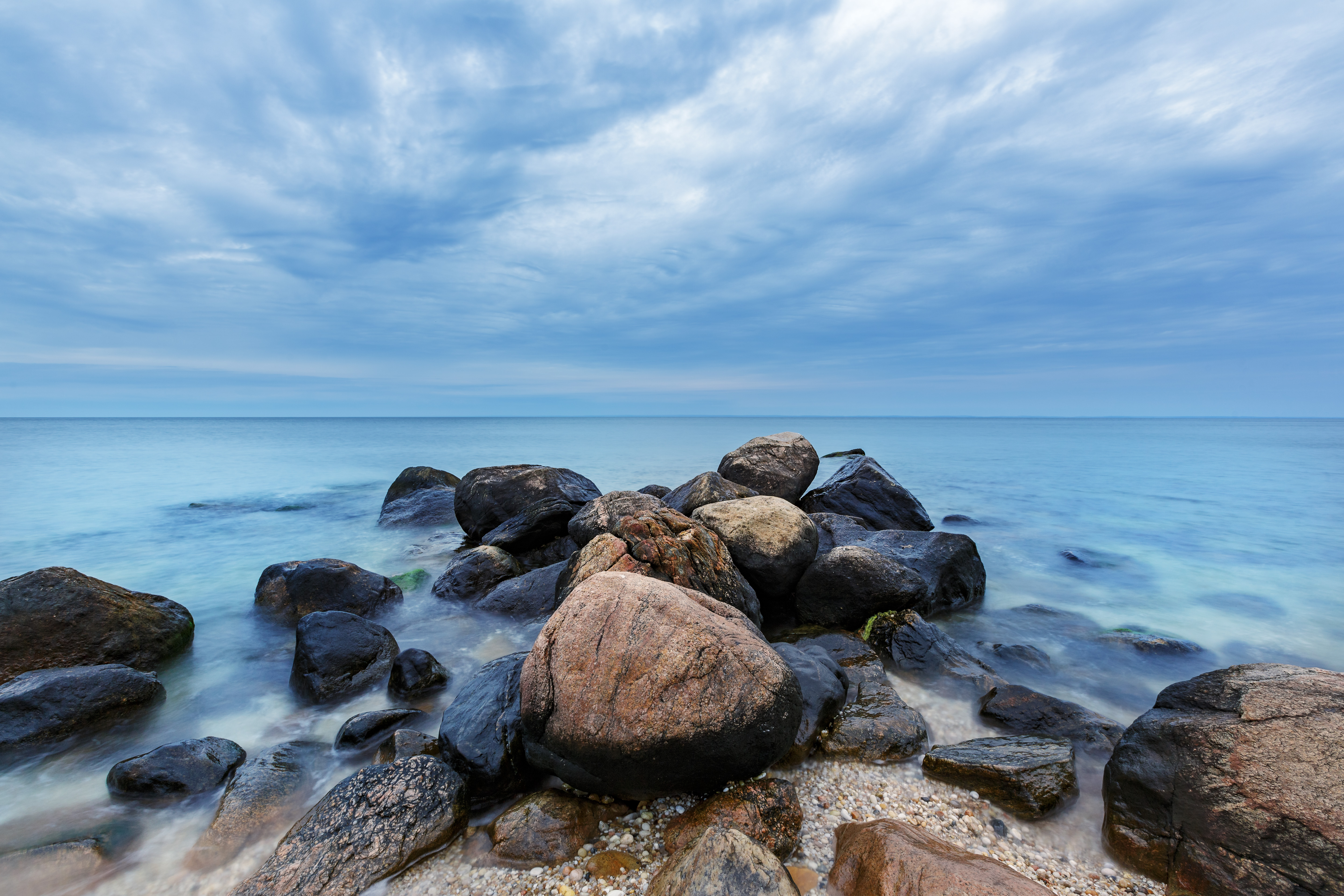 ƒ11.2 Beach Rocks Long Island Sound - Chris Leary Photography