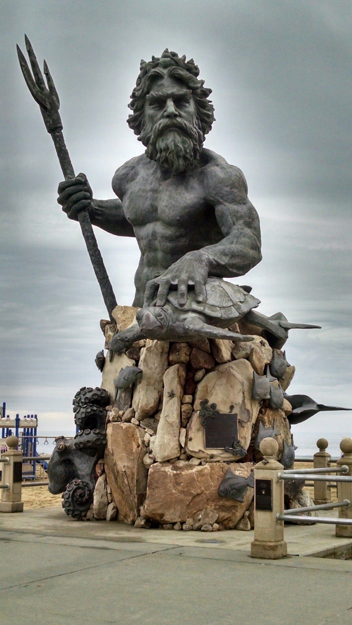 Neptune statue Virginia Beach, Va | beautiful things around the ...