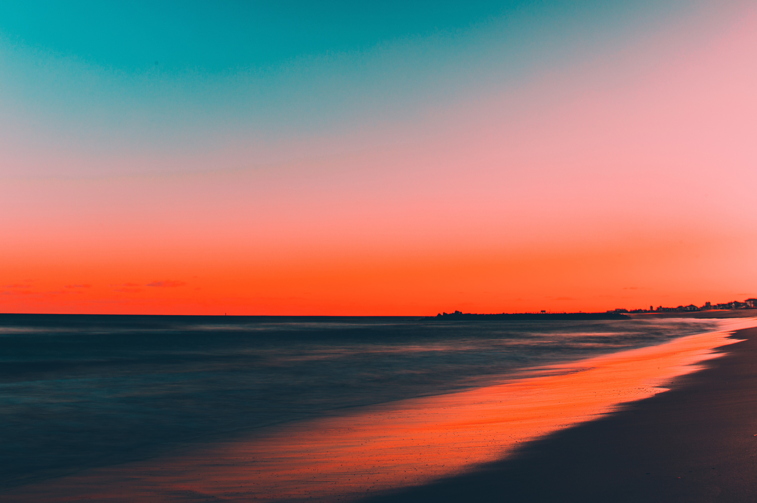 2560x1700 Beach Sunset 5k Chromebook Pixel HD 4k Wallpapers, Images ...