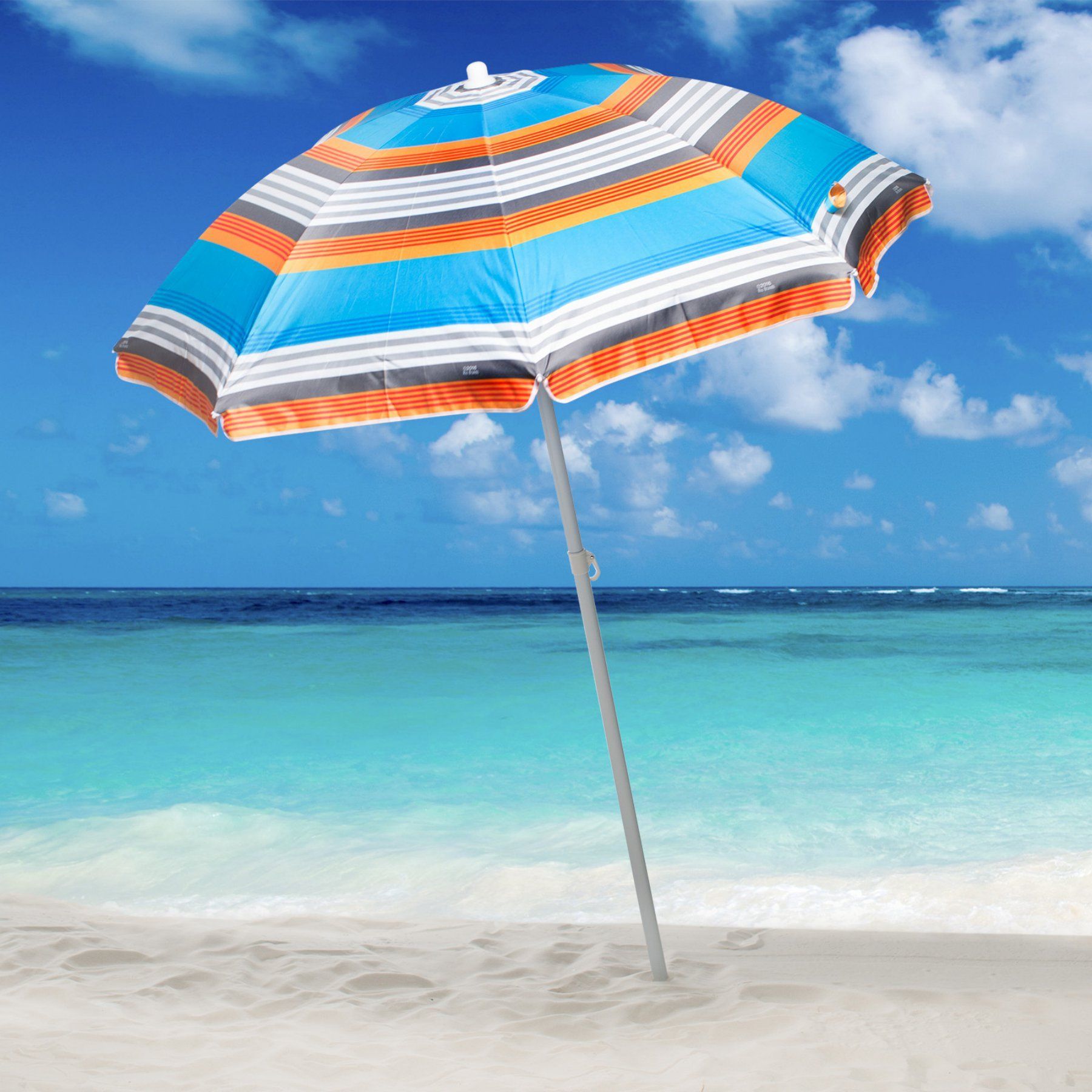 Rio 6 ft. Sun Blocking Beach Umbrella - UB71-1701 | Products