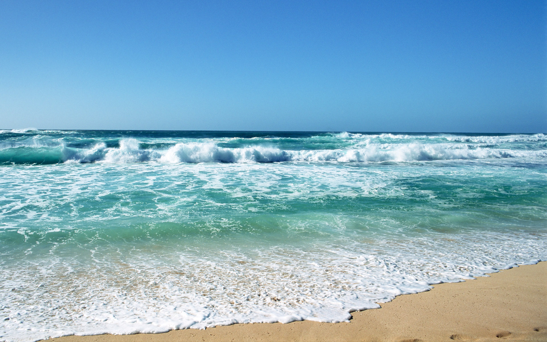 Gallery For > Beach Wave Wallpapers