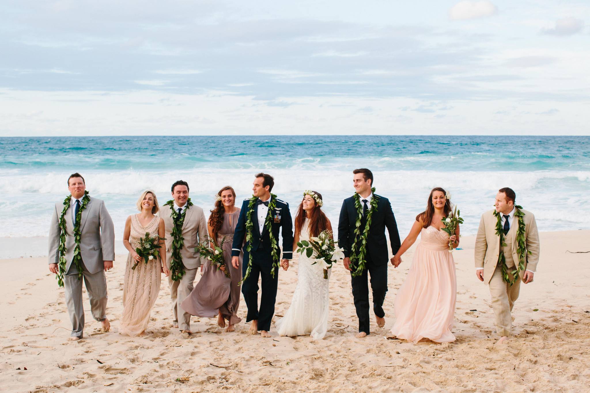 Intimate & Simple Hawaii Beach Wedding | Kaneohe Beach Wedding