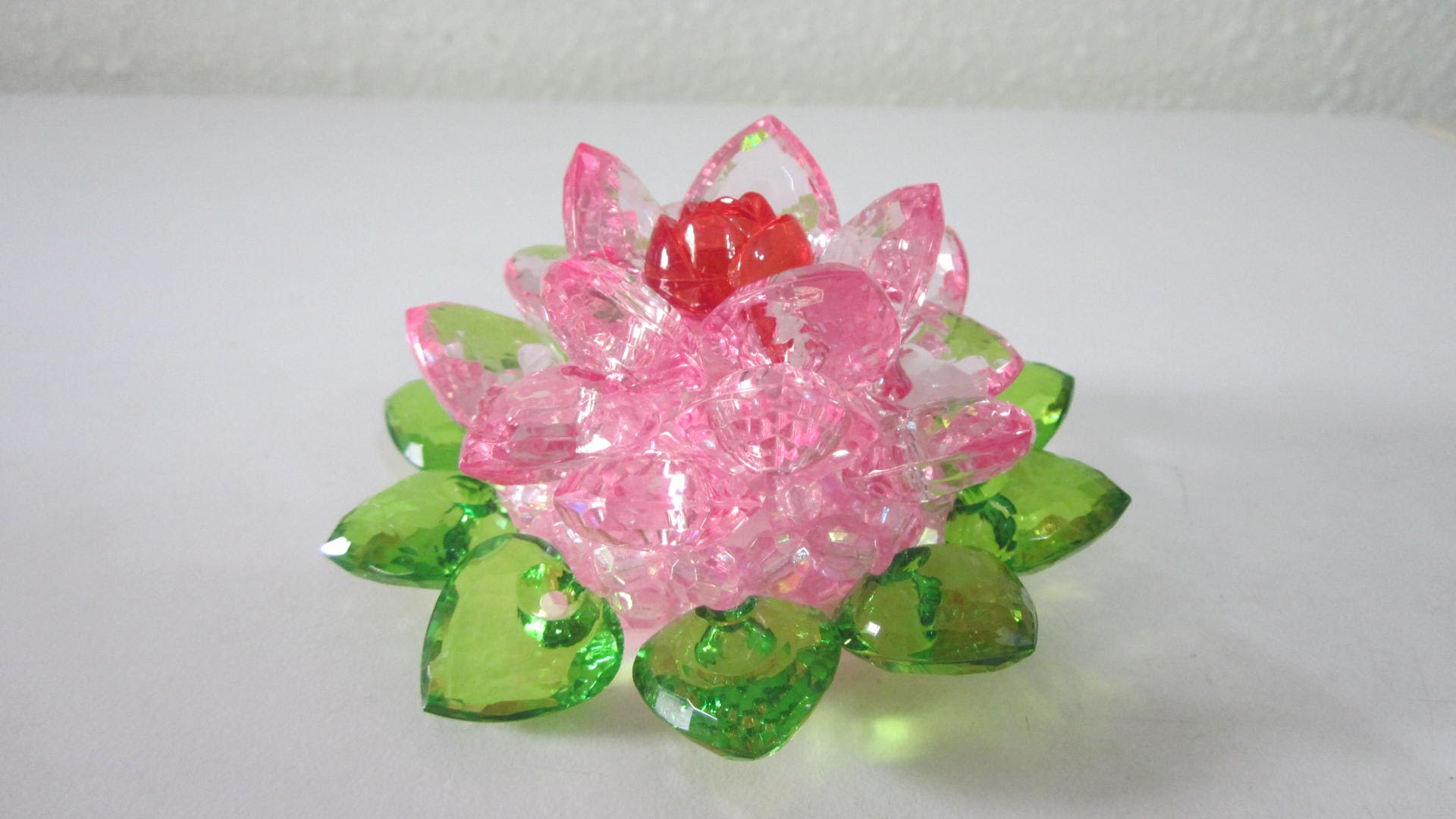 TUTORIAL - Beads Craft (Lotus Flower 蓮花) - YouTube