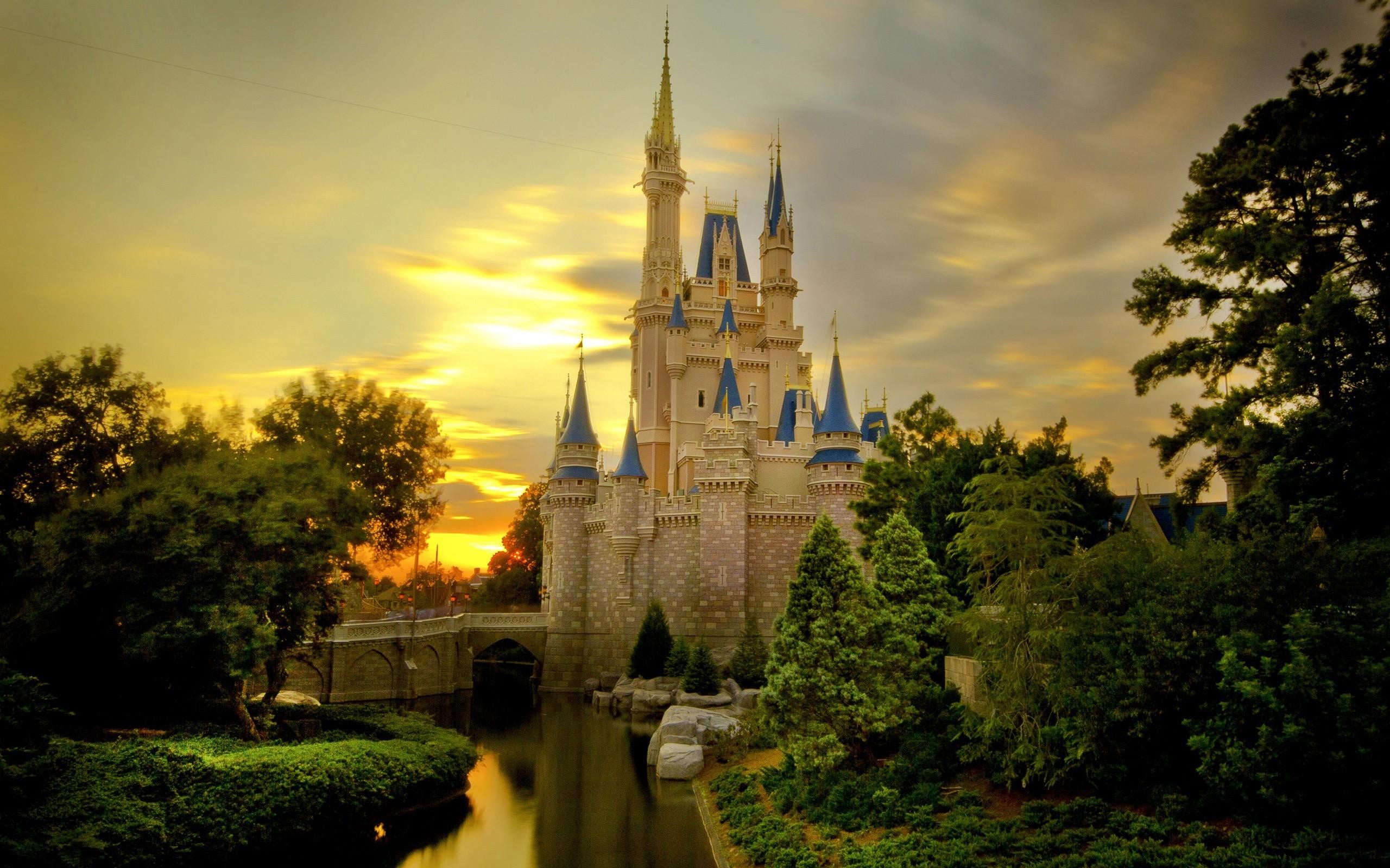 Amazing Beautiful Cinderella Castle Image Free Download | HD Wallpapers
