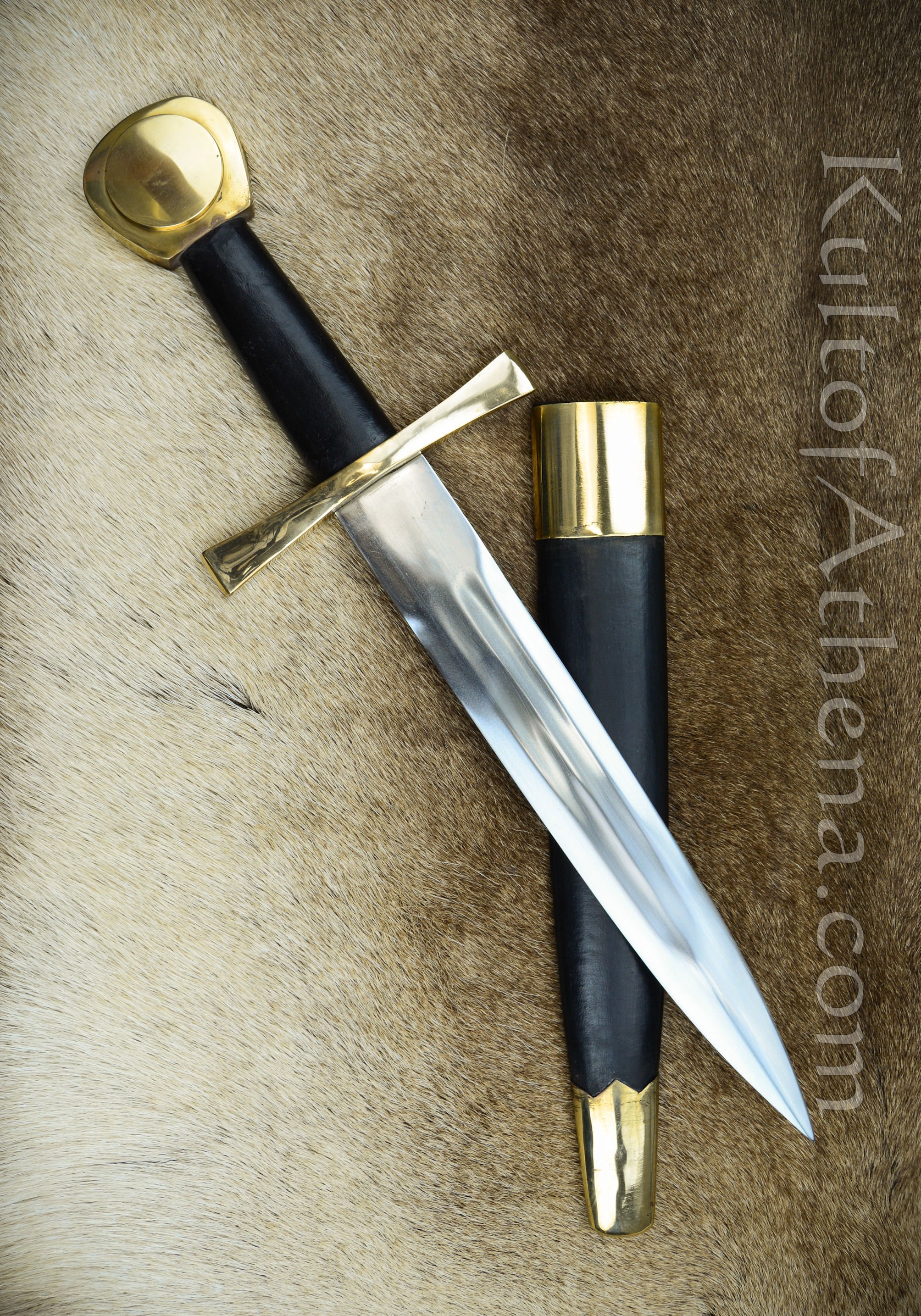 AH0254 - Medieval Sword Hilt Dagger - $55.95