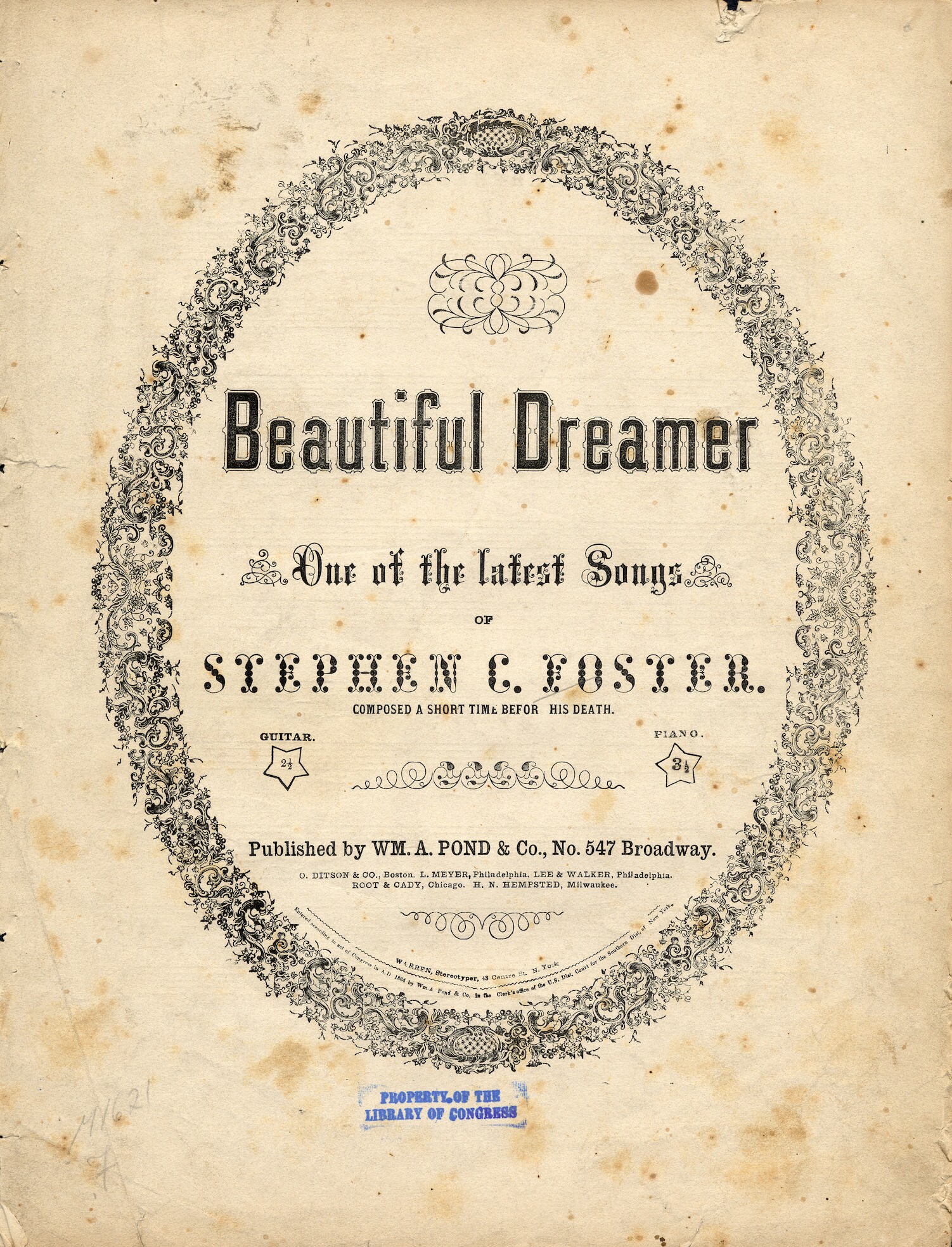 Beautiful dreamer | Library of Congress