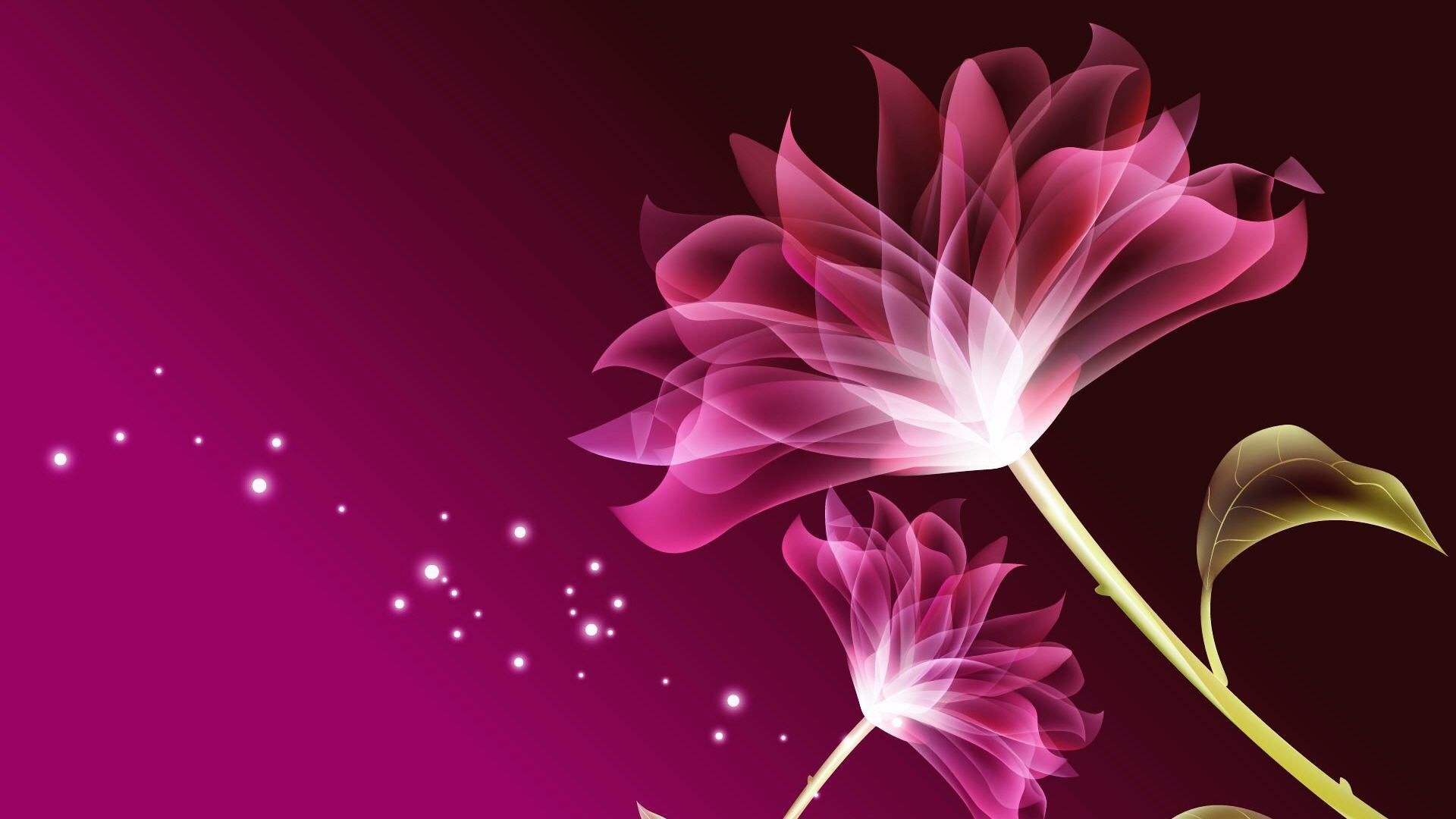 3d Pink Beautiful Flower Wallpaper | pretty flowers | Pinterest ...